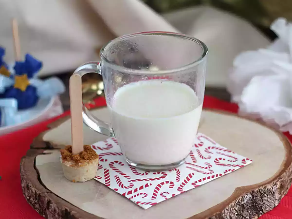 Lízátka s horkou čokoládou: bílá čokoláda + speculoos - foto 2