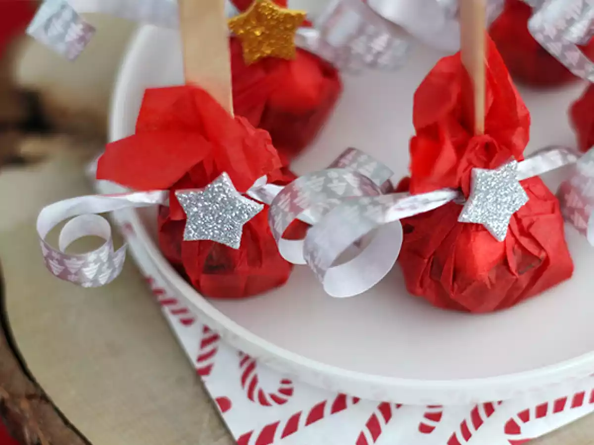 Lízátka s horkou čokoládou: hořká čokoláda + marshmallow - foto 4