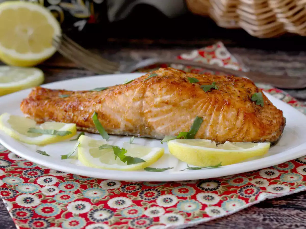 Losos v horkovzdušné fritéze: zdravý a plný chuti - foto 4