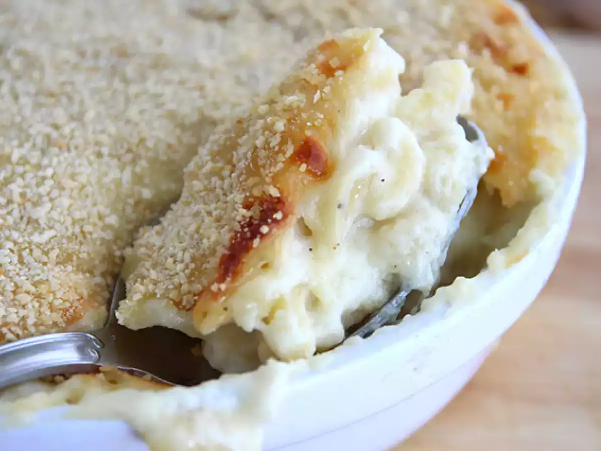 Mac and cheese, americký sýrový gratin - foto 2