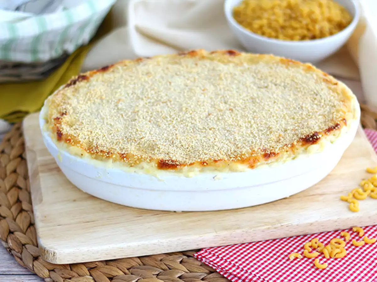 Mac and cheese, americký sýrový gratin - foto 3
