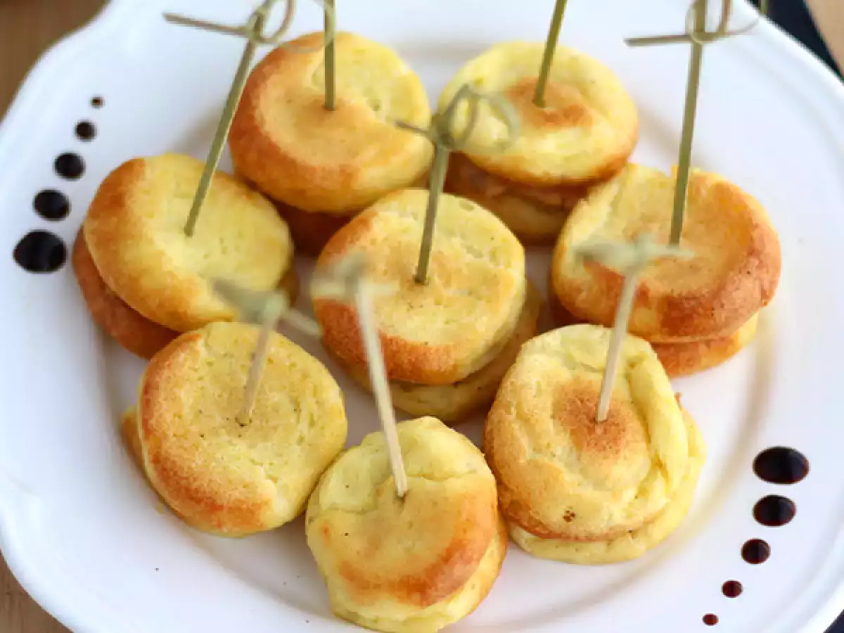 Makronky z foie gras s quenellemi - foto 3