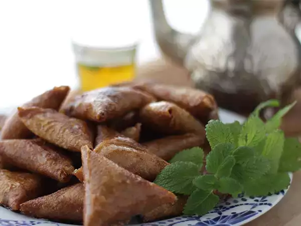 Recept Mandlové briouaty – malé orientální cukroví