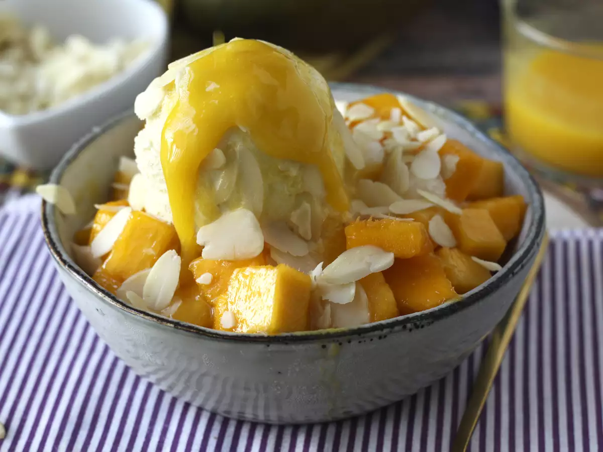 Mango bingsu, lahodný korejský dezert s mangem, který je hitem po celém světě - foto 2