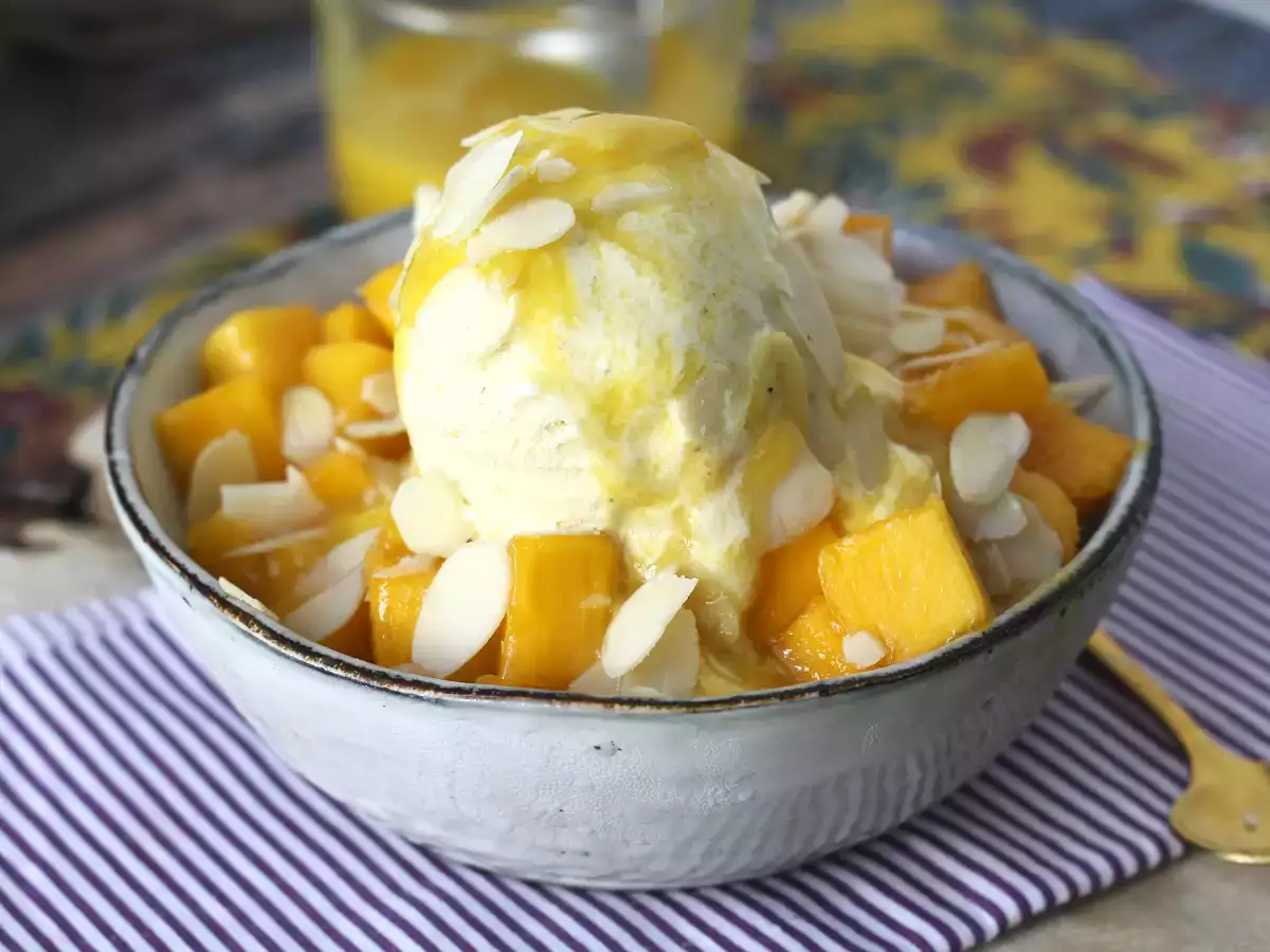 Mango bingsu, lahodný korejský dezert s mangem, který je hitem po celém světě - foto 3
