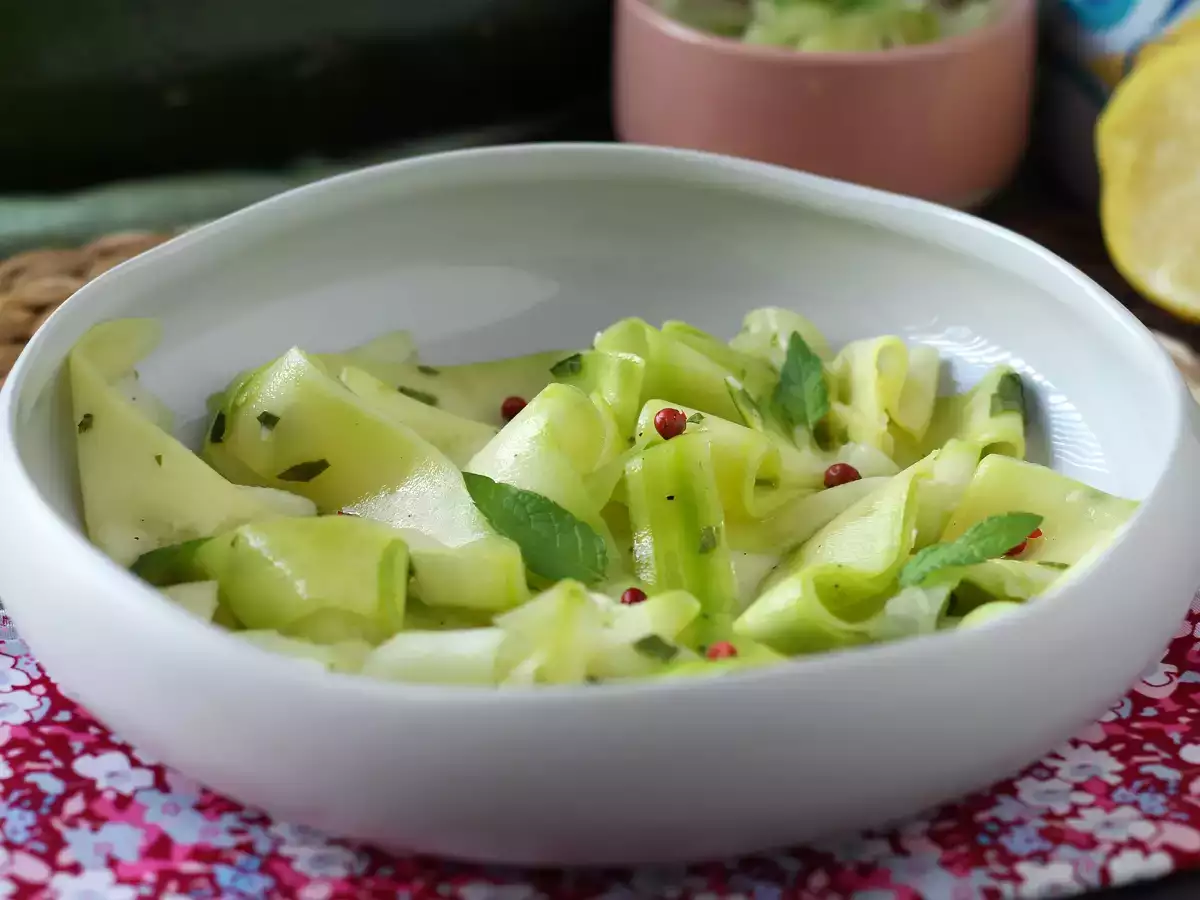 Marinované cukety: osvěžující zeleninové carpaccio na léto - foto 3