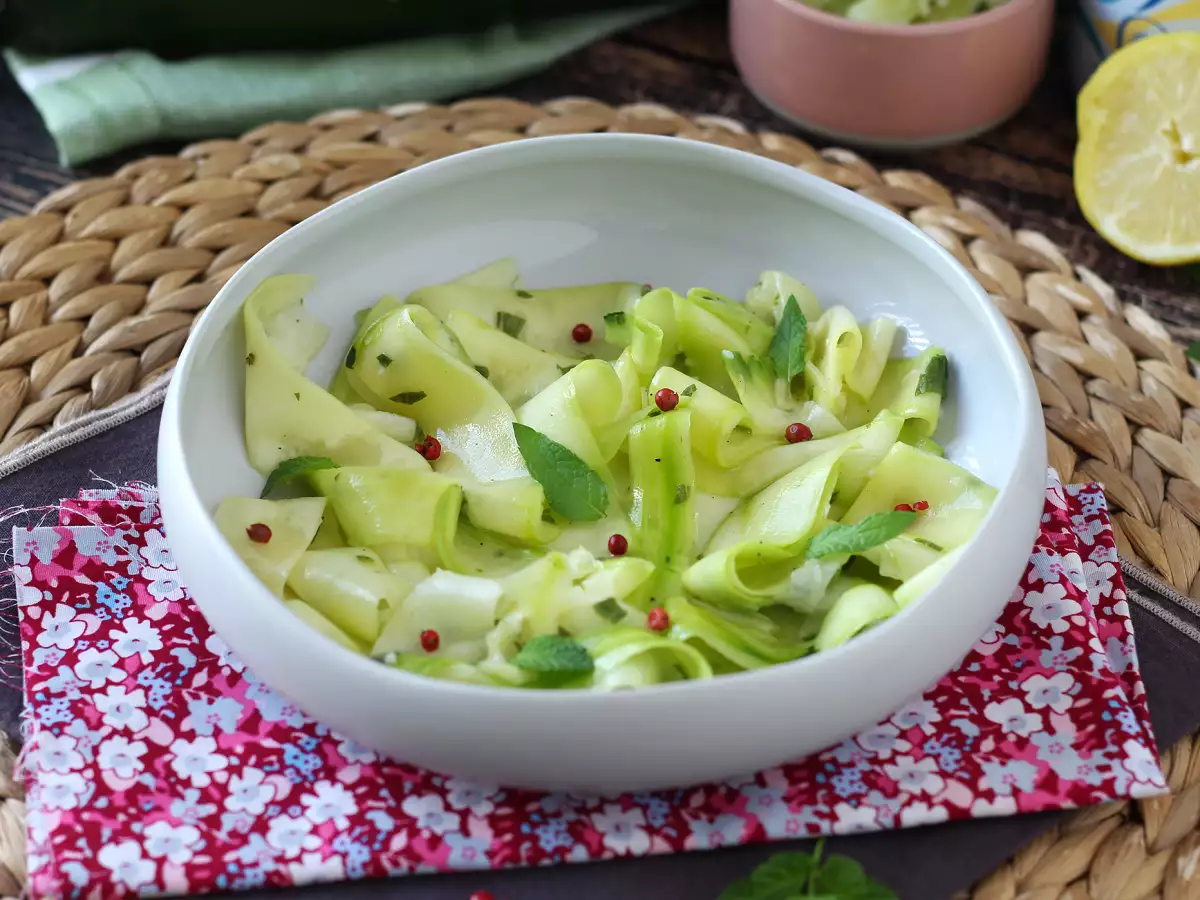 Marinované cukety: osvěžující zeleninové carpaccio na léto - foto 4