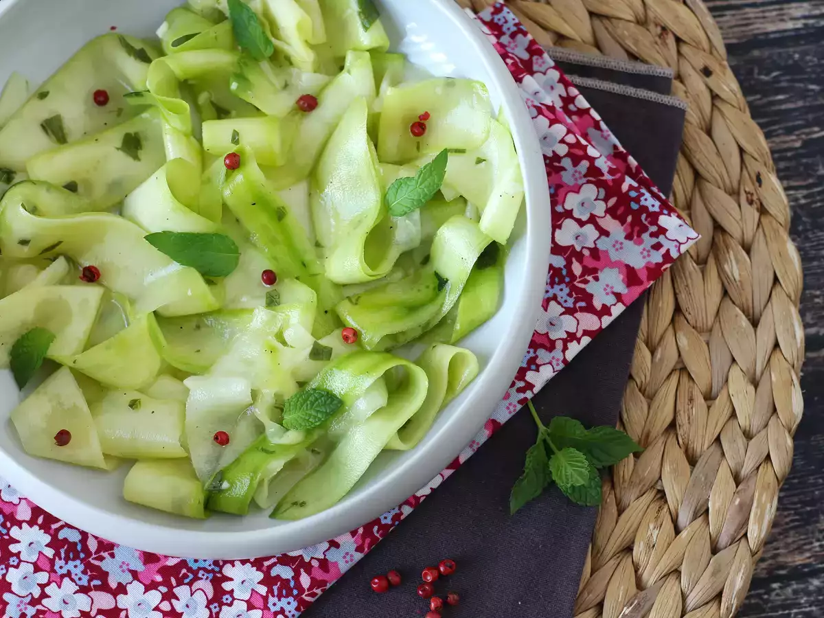 Marinované cukety: osvěžující zeleninové carpaccio na léto - foto 6