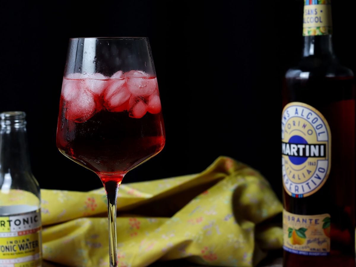 Martini tonic bez alkoholu, svěží ovocný koktejl! - foto 4