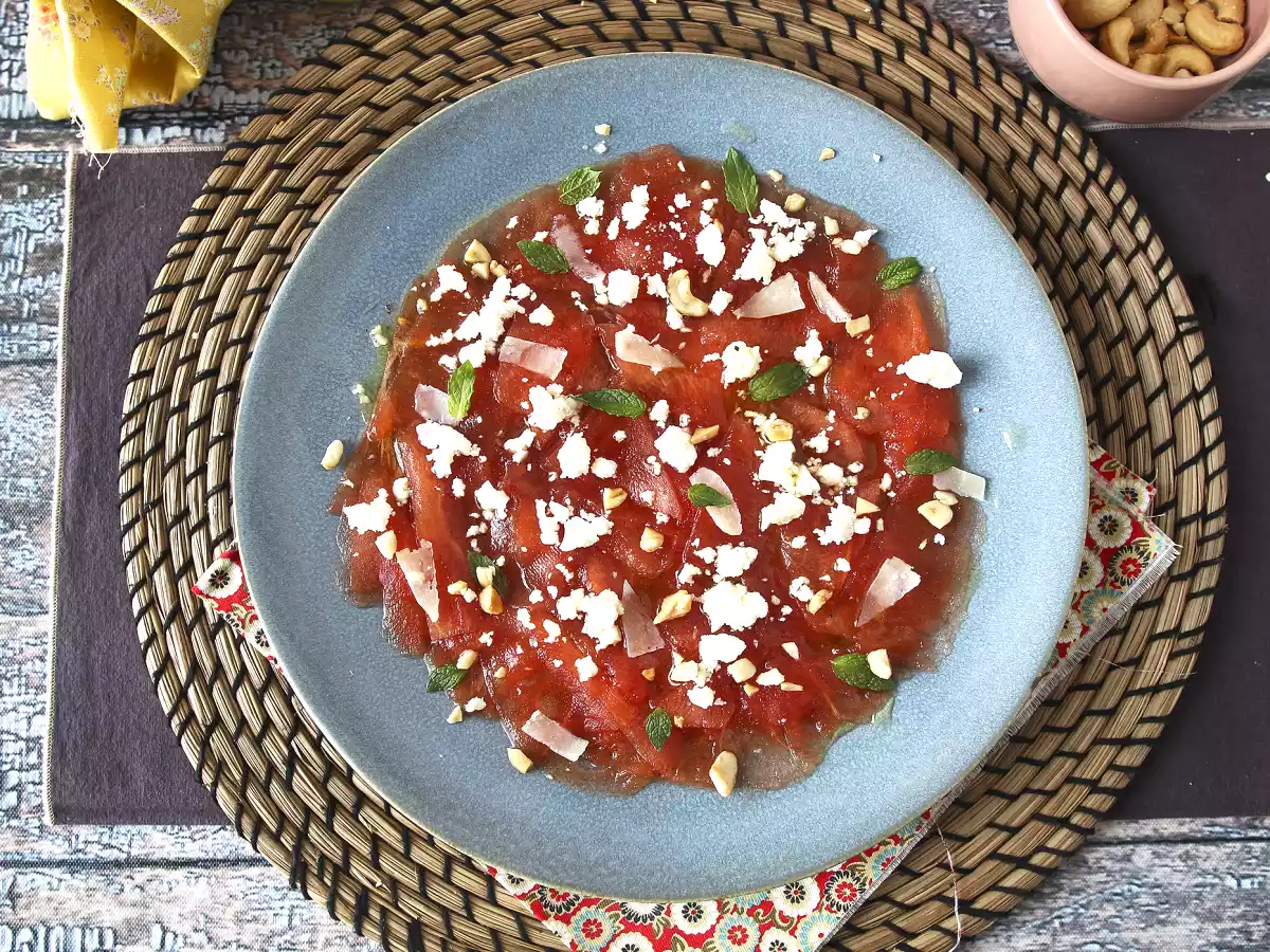 Melounové carpaccio: osvěžující letní předkrm - foto 2