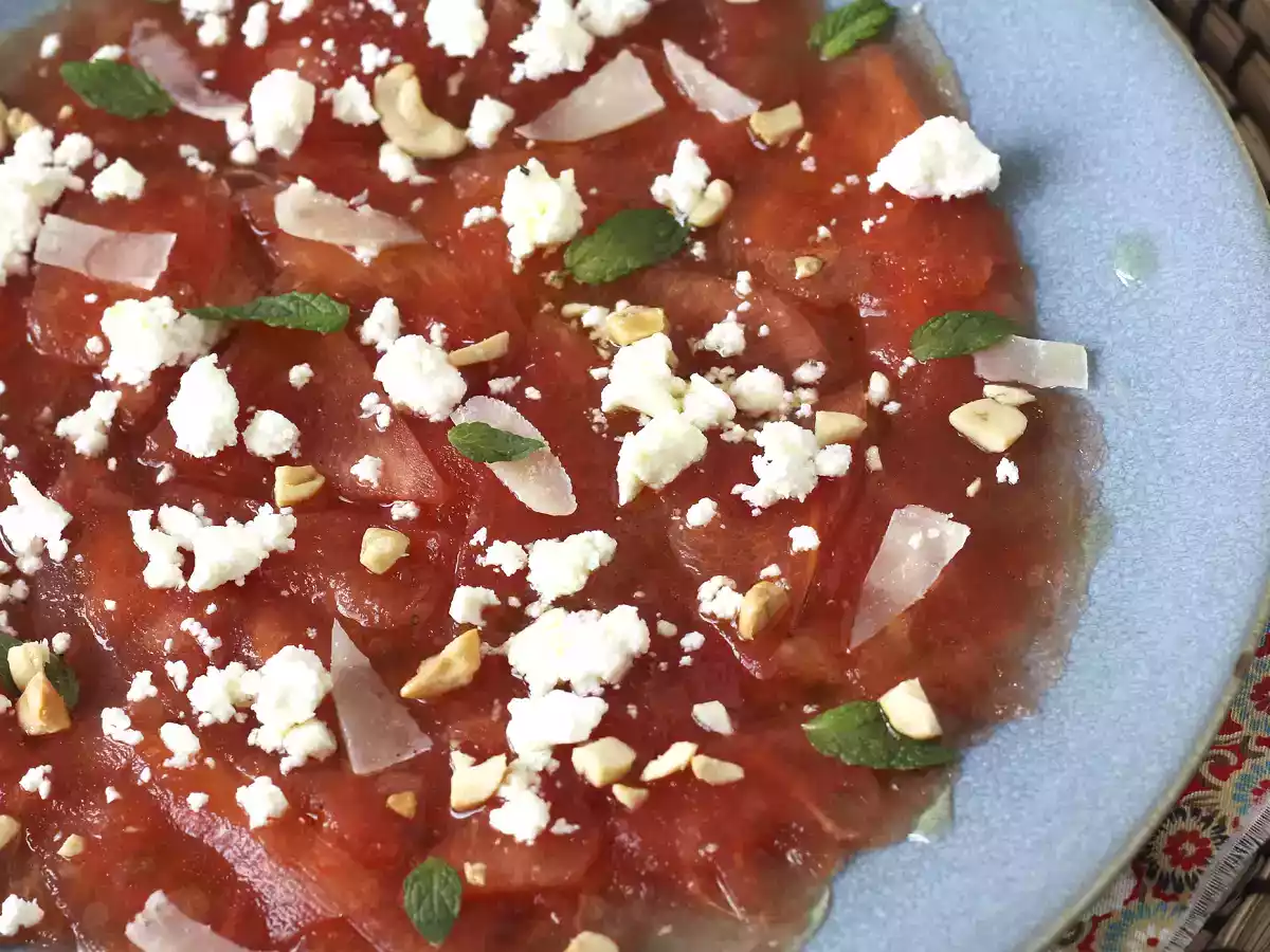 Melounové carpaccio: osvěžující letní předkrm - foto 3