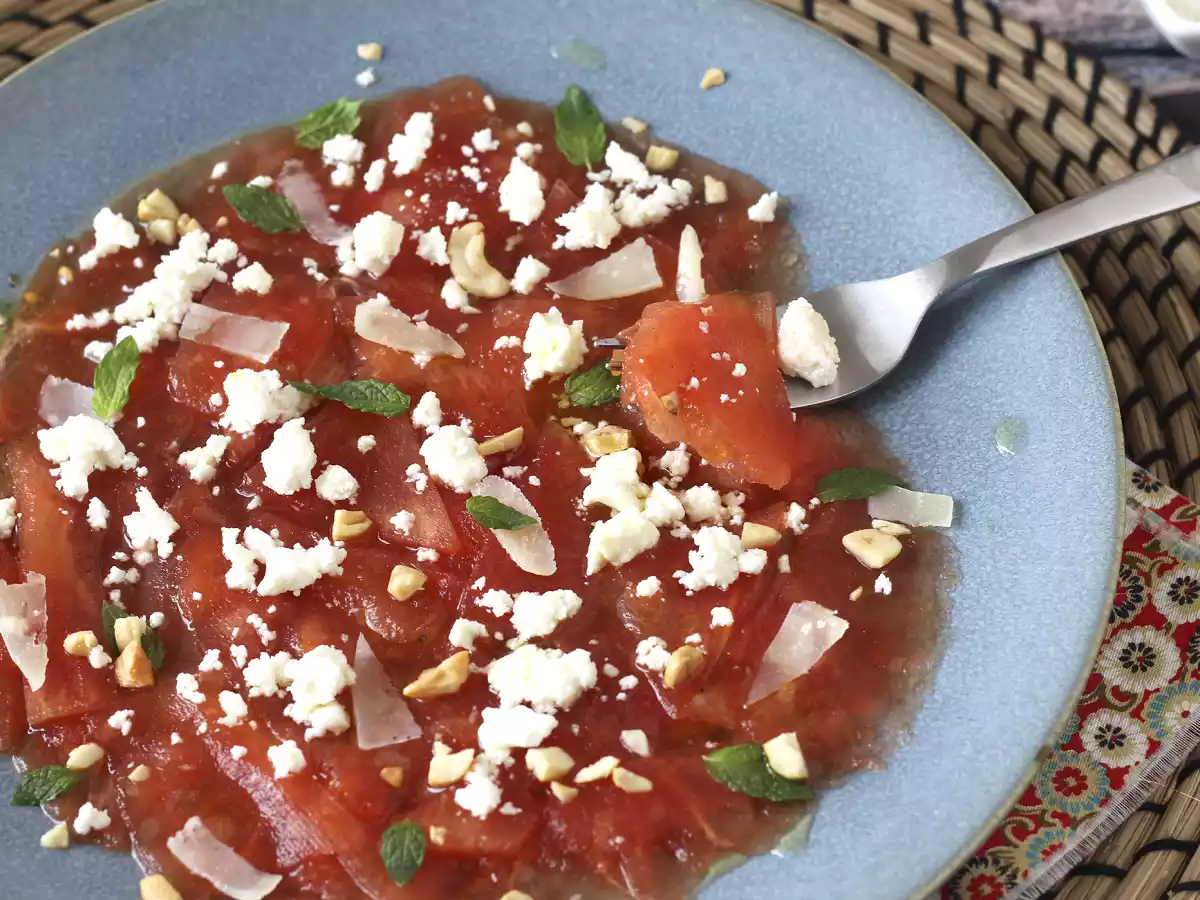 Melounové carpaccio: osvěžující letní předkrm - foto 4
