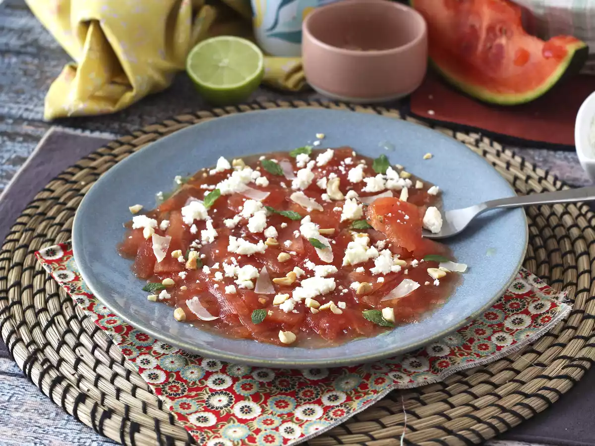 Melounové carpaccio: osvěžující letní předkrm - foto 7