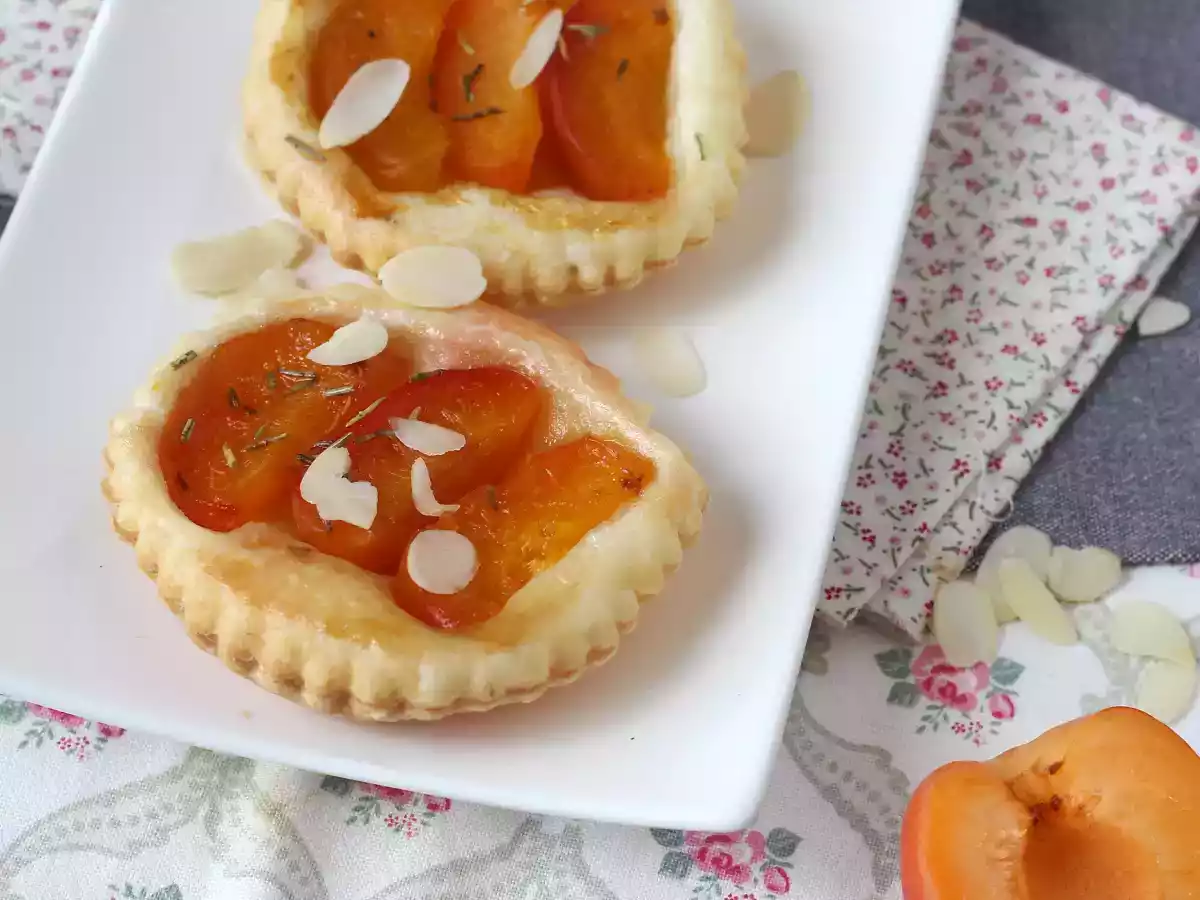 Meruňkové tartelettes tatin, rychlý dezert, když máte hosty! - foto 2