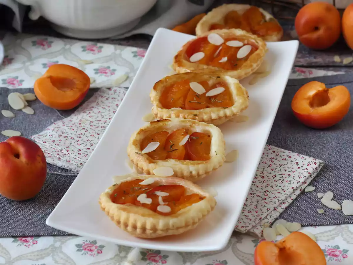 Meruňkové tartelettes tatin, rychlý dezert, když máte hosty! - foto 3