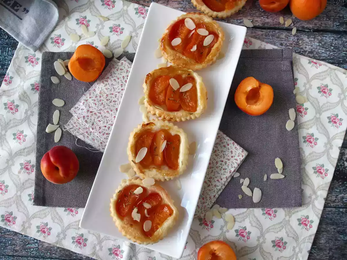 Meruňkové tartelettes tatin, rychlý dezert, když máte hosty! - foto 5