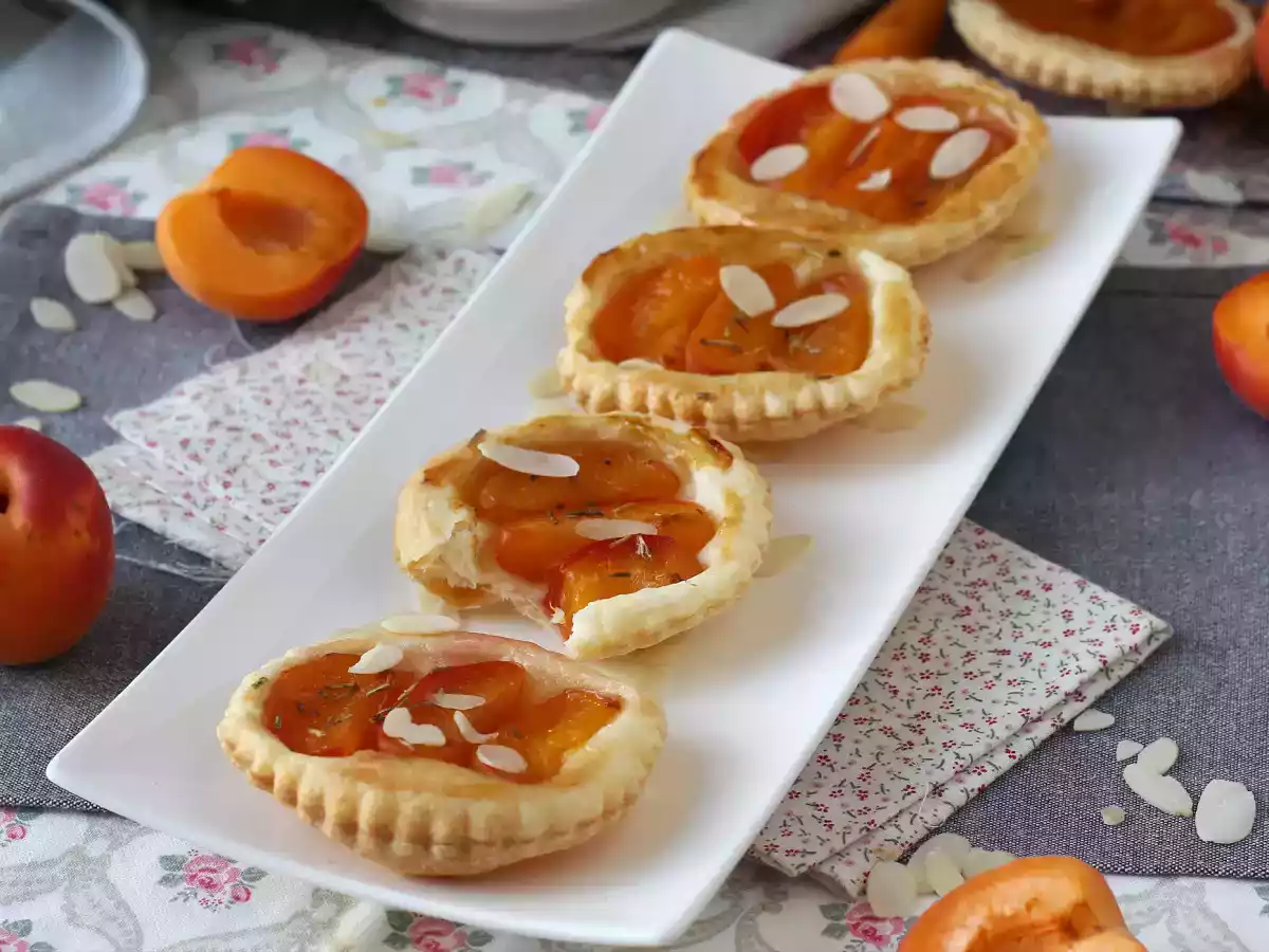 Meruňkové tartelettes tatin, rychlý dezert, když máte hosty! - foto 7