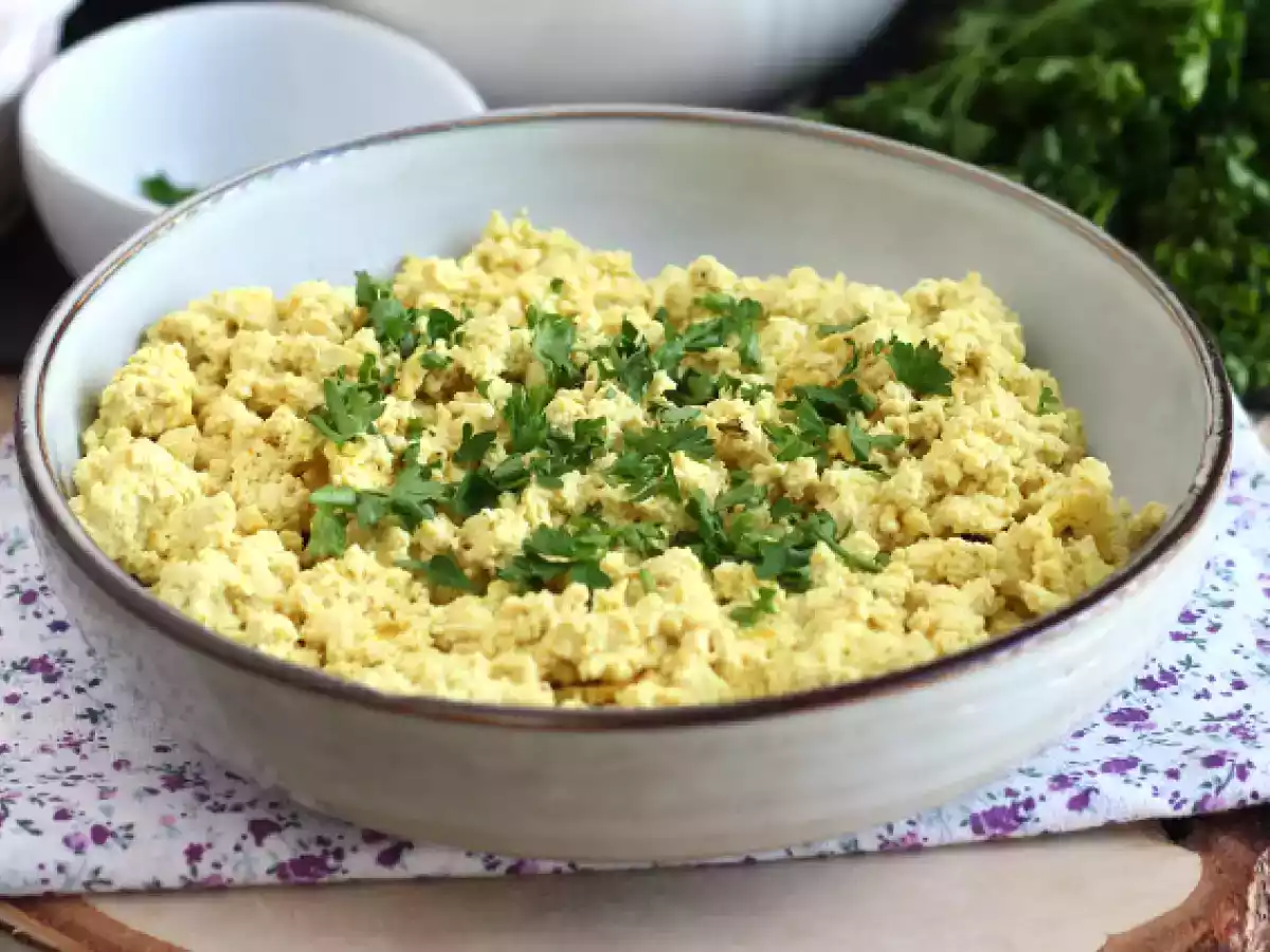 Míchané tofu, které nahradí míchaná vajíčka! - foto 3