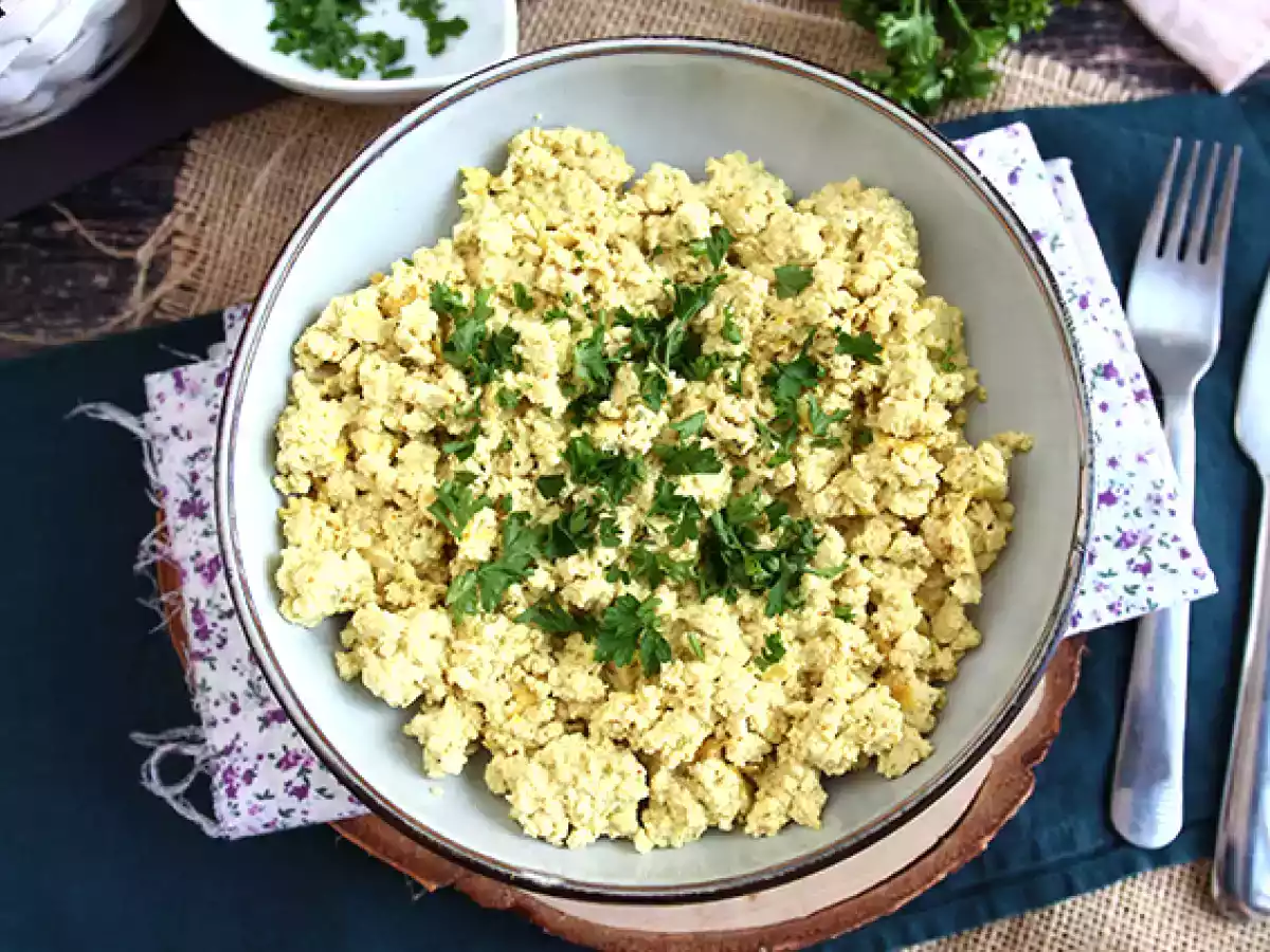 Míchané tofu, které nahradí míchaná vajíčka! - foto 4