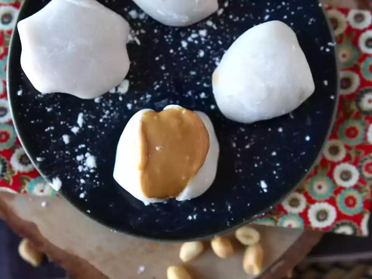 Mochi s arašídovým máslem - foto 3