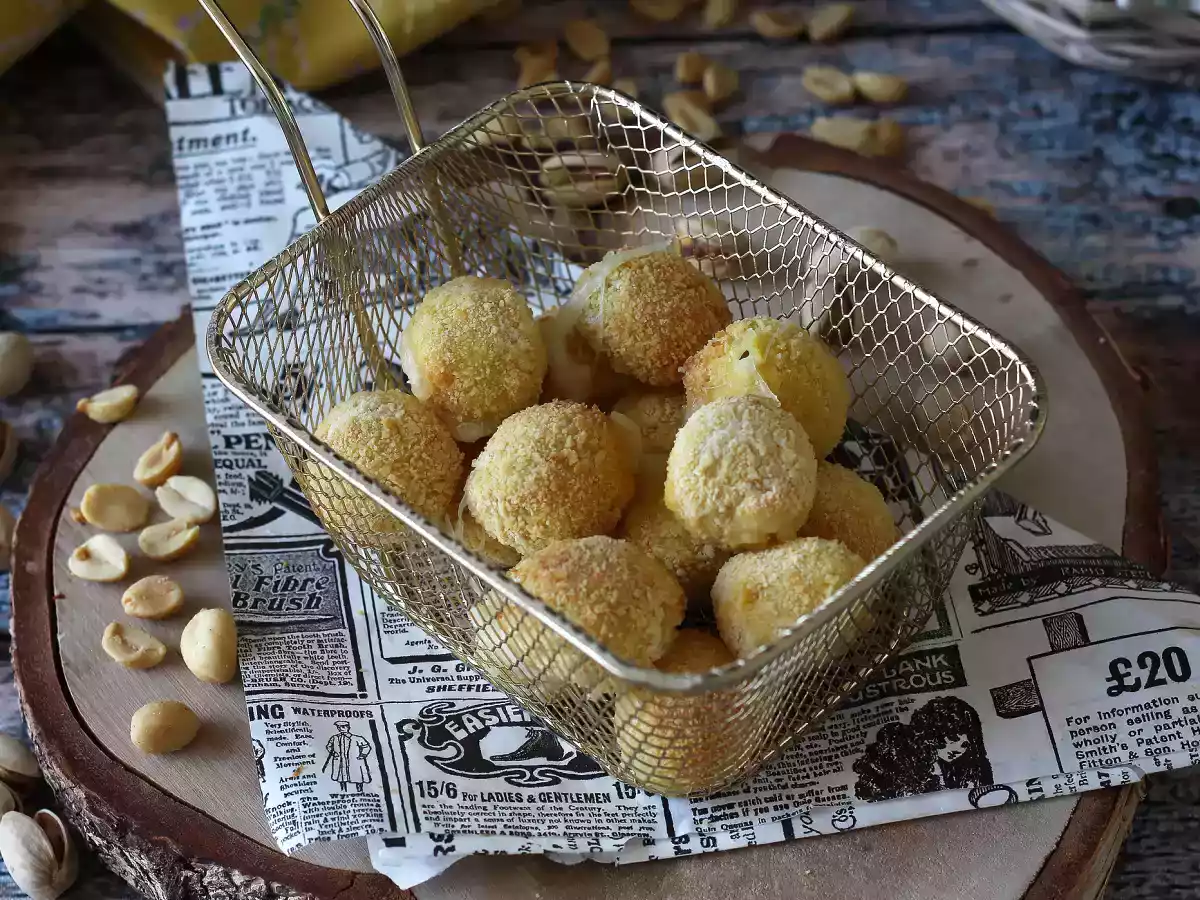 Mozzarelline ve fritéze