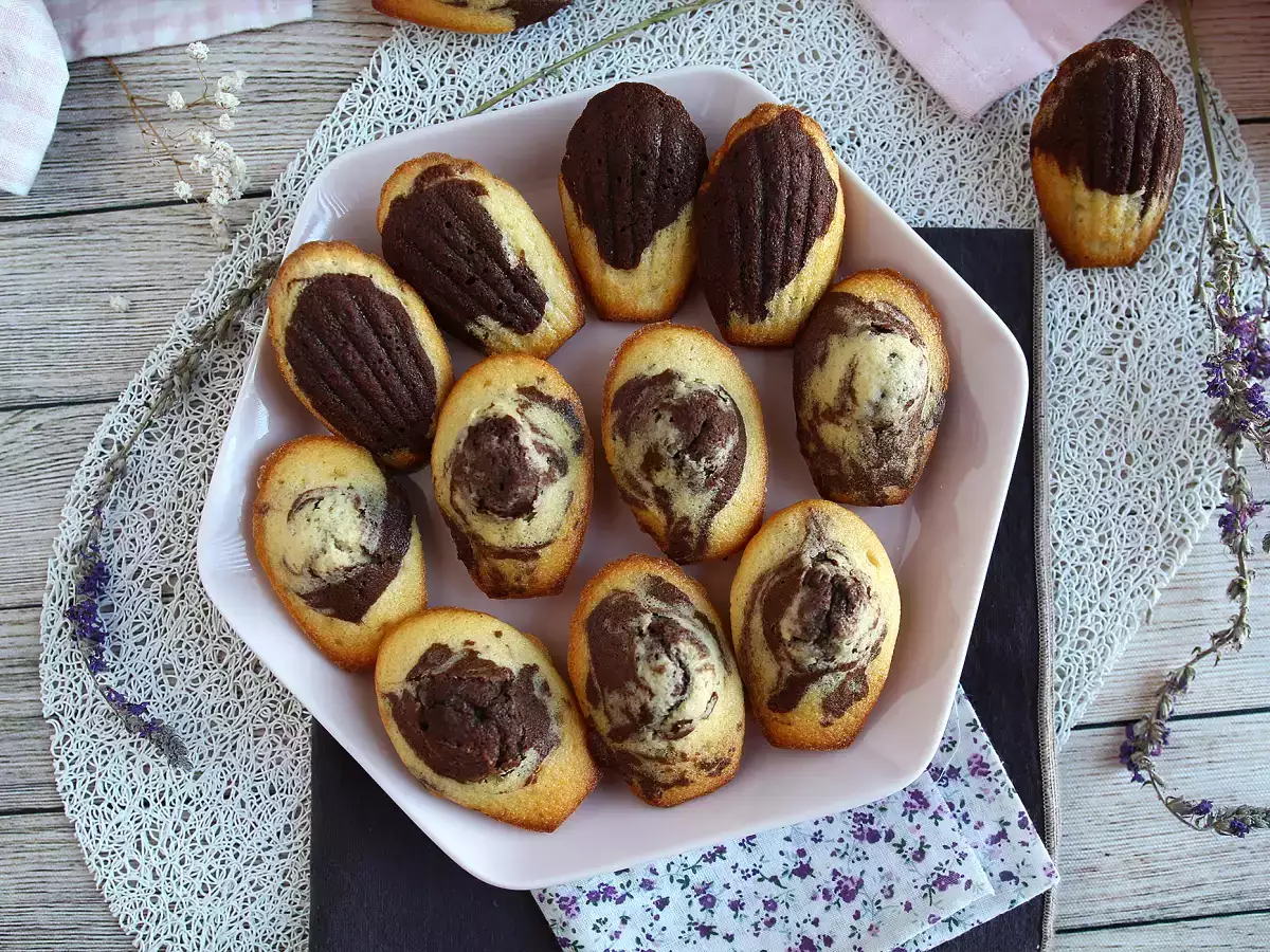 Mramorované madlenky, které musíte vyzkoušet! - foto 3