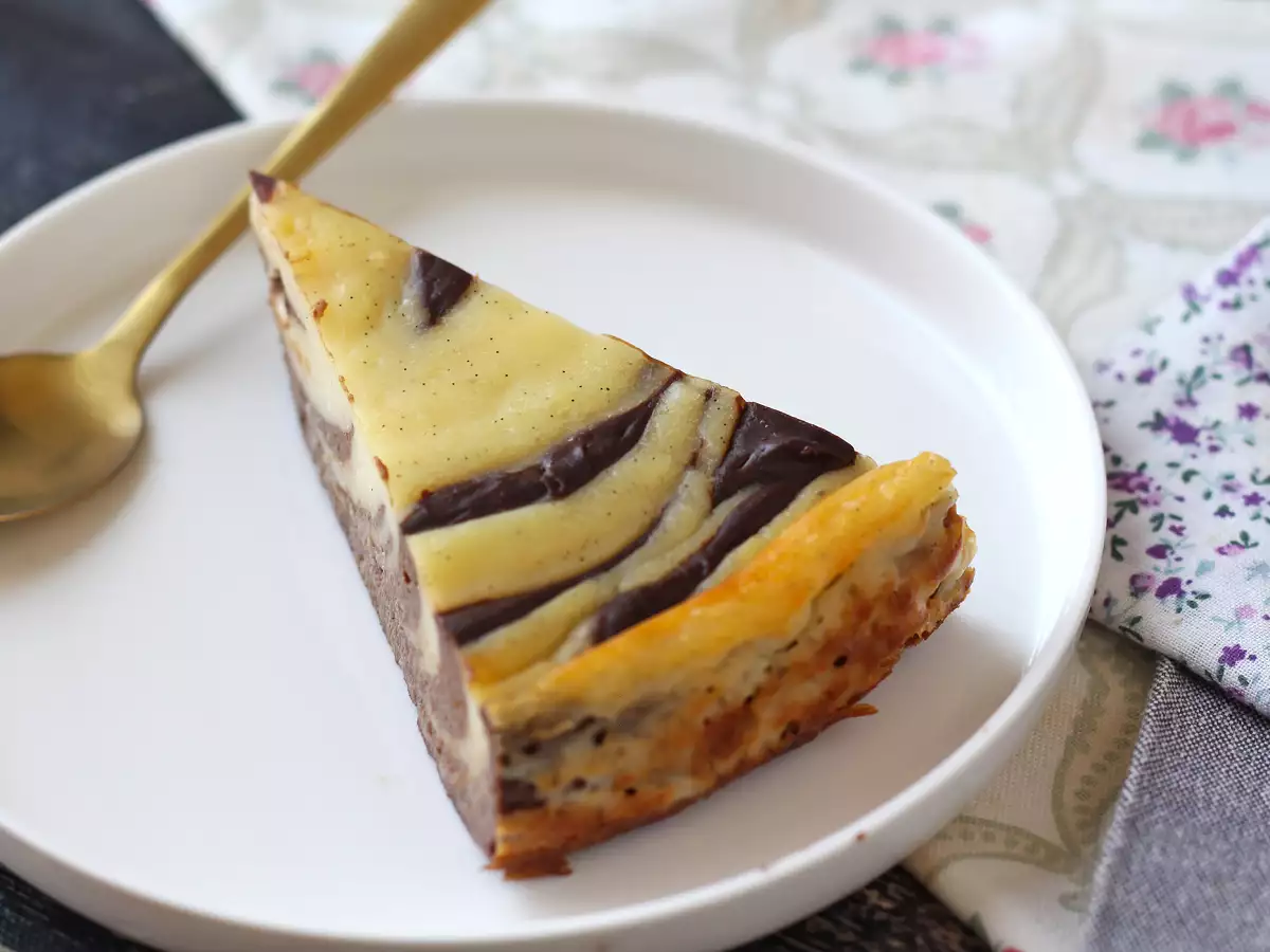 Mramorovaný flan bez těsta, velmi snadná příprava pro zaručený wow efekt. - foto 5