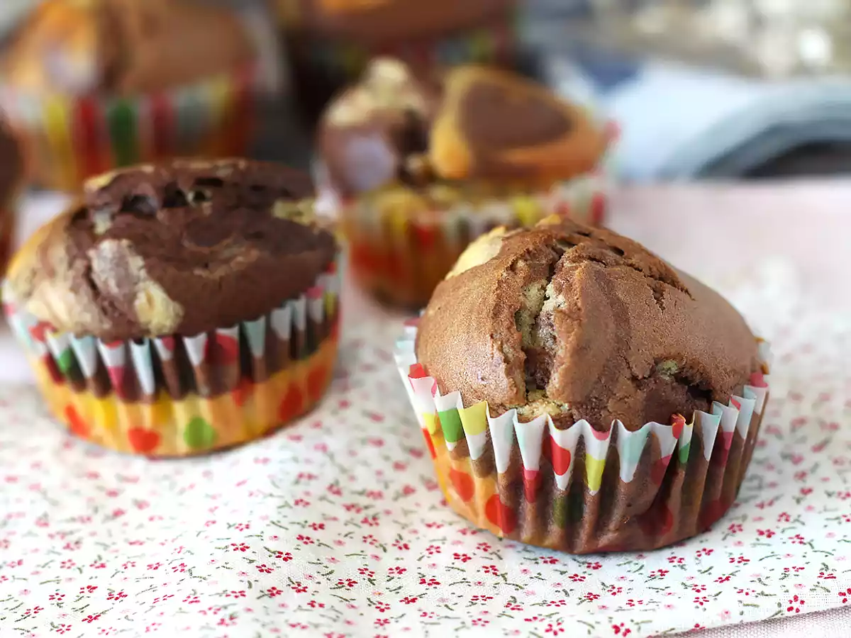 Mramorové muffiny - foto 2