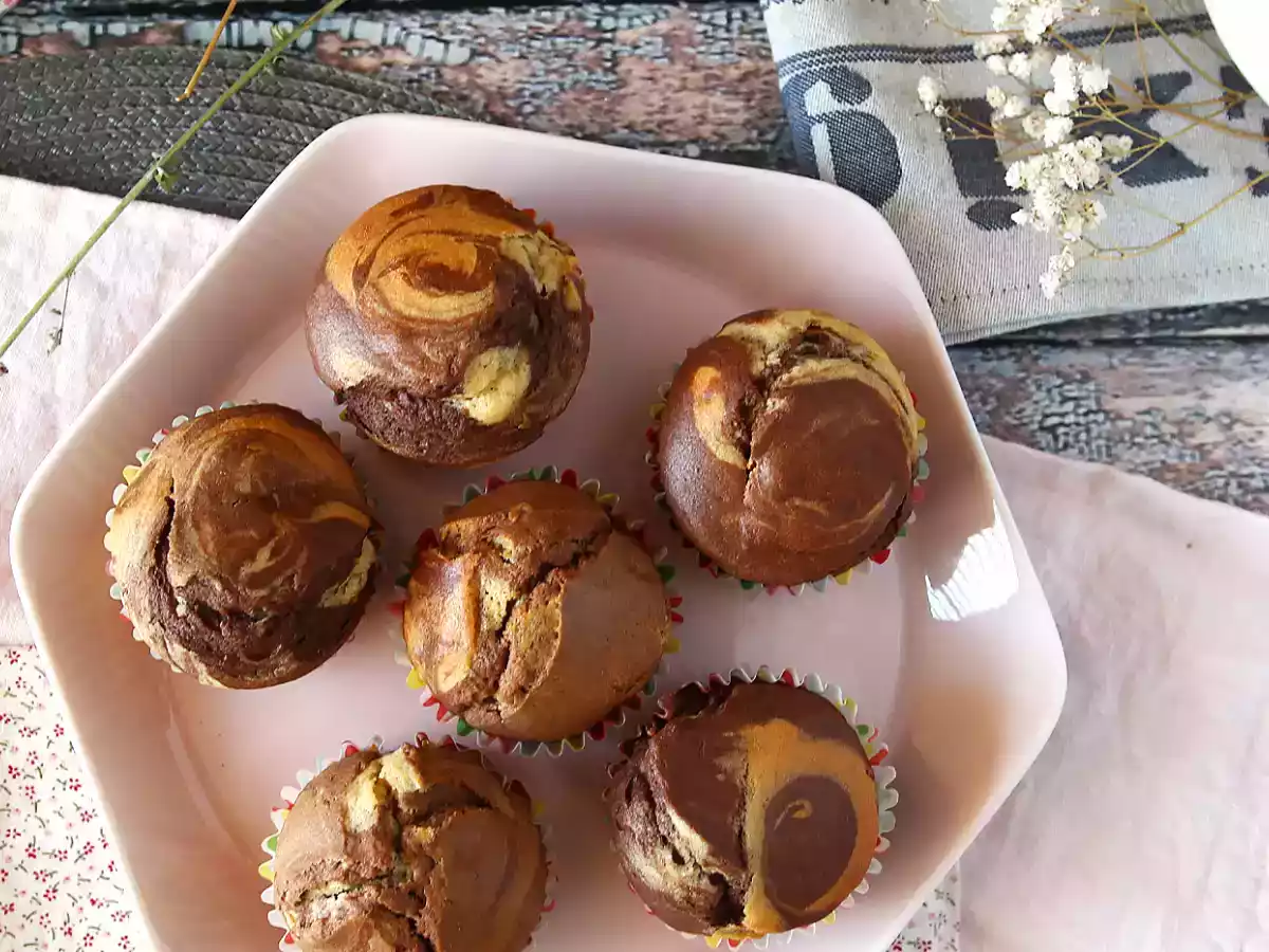 Mramorové muffiny - foto 5