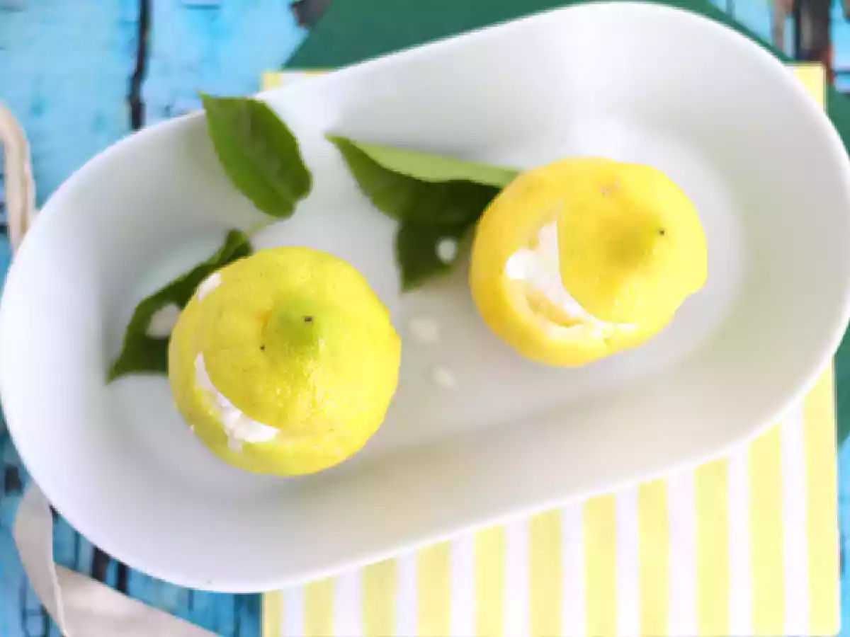 Mražený citron, osvěžující sorbet - foto 2
