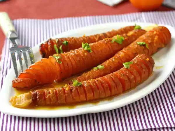 Recept Mrkev v medu a klementinkové omáčce