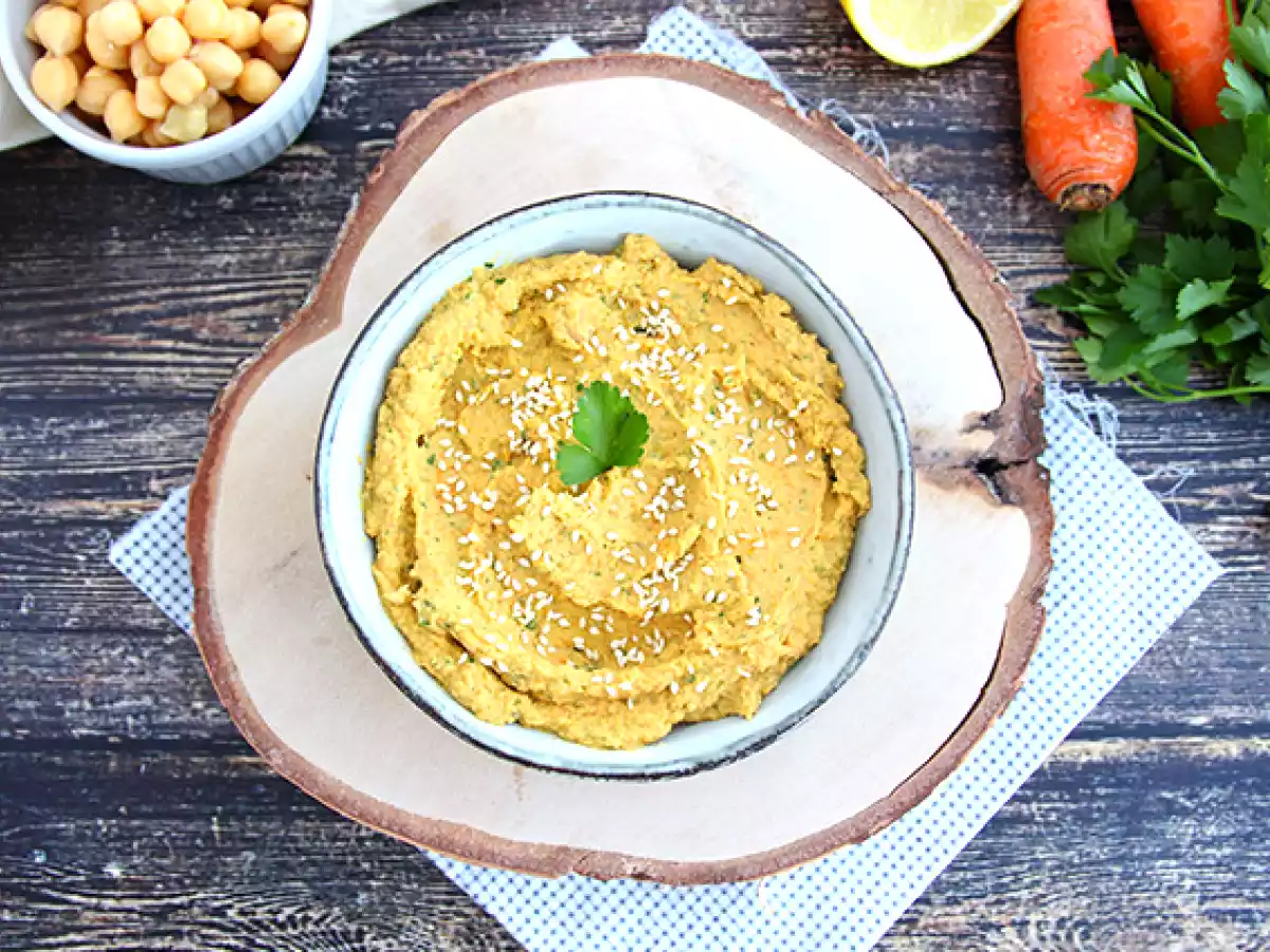 Mrkvový hummus - foto 2