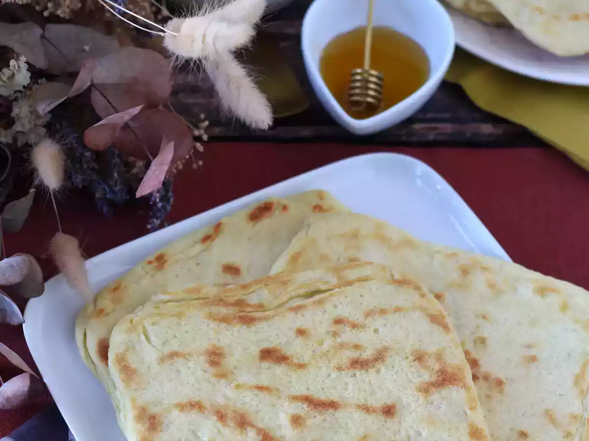 Msemmen, dokonalé marocké vločkové palačinky ideální na ramadán! - foto 4