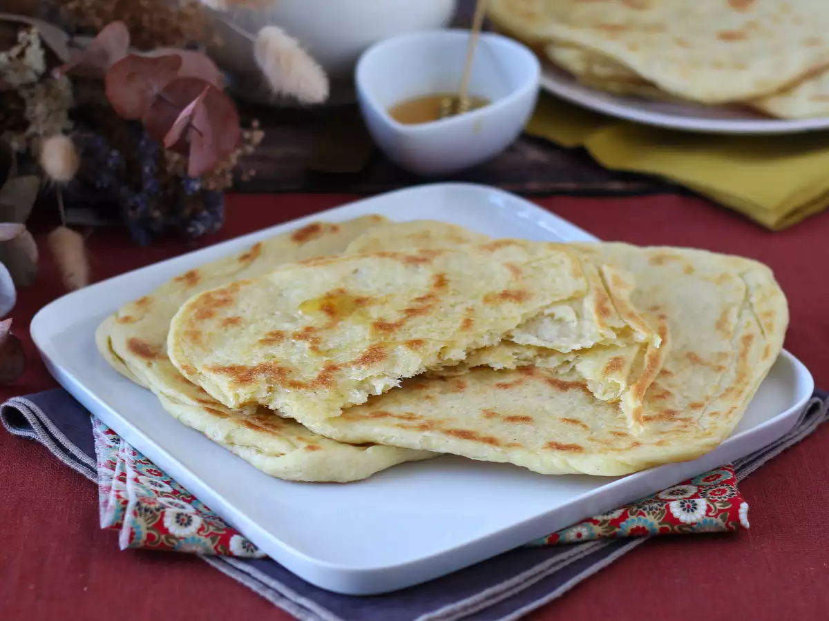 Msemmen: dokonalé marocké vrstvené placky ideální na ramadán!