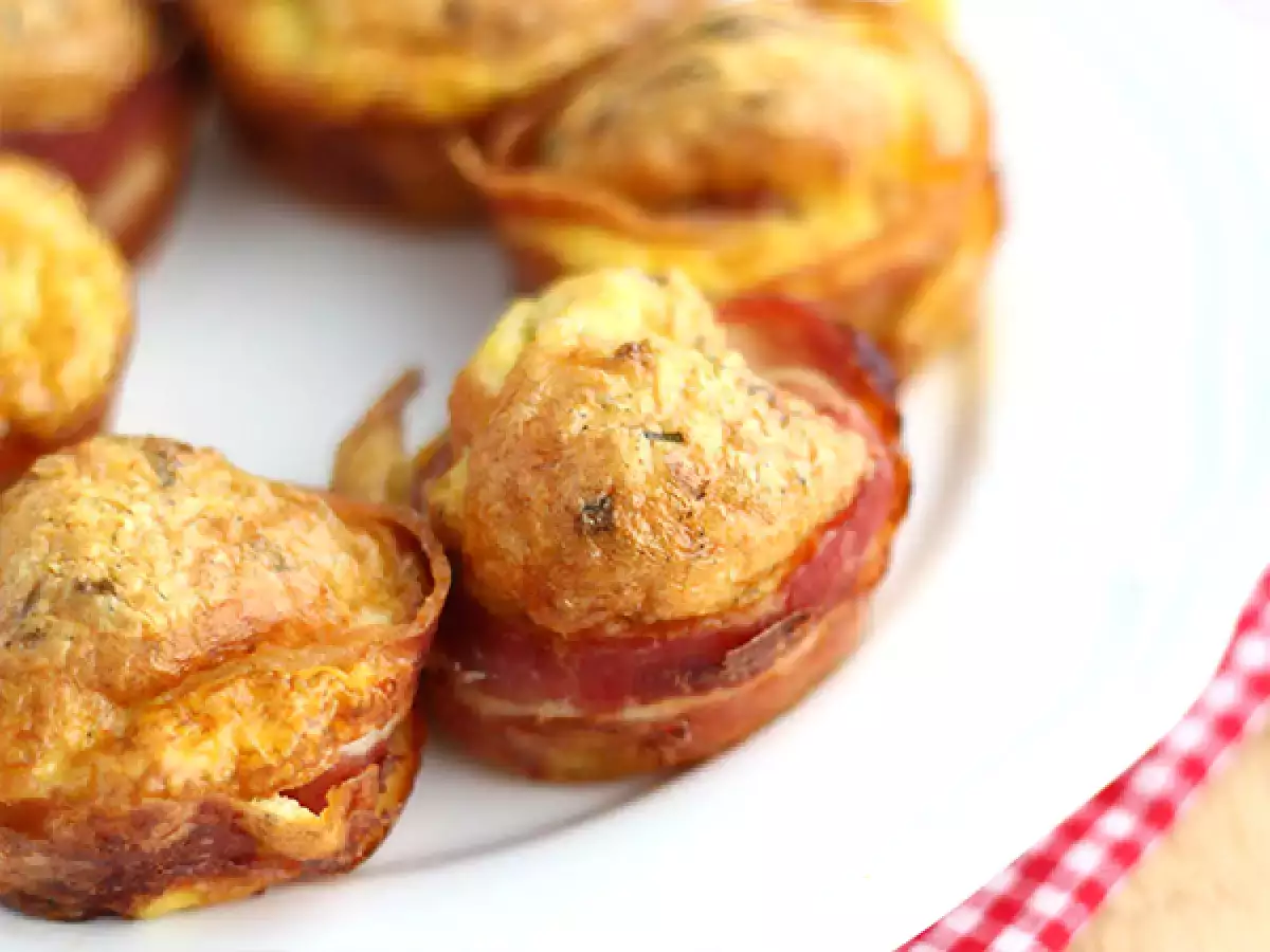 Muffiny se slaninou - foto 2