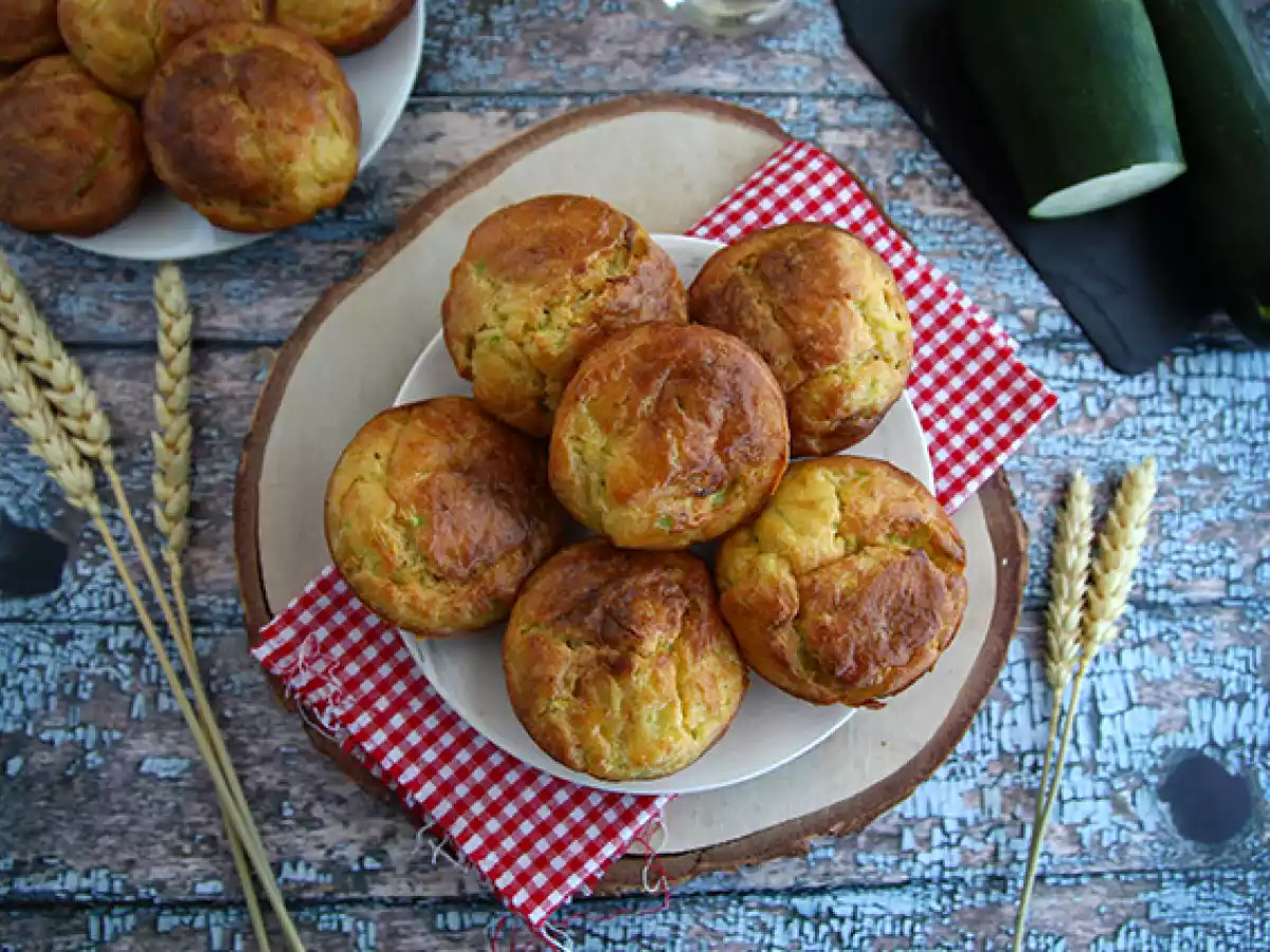 Muffiny z cukety a kozího sýra - foto 2