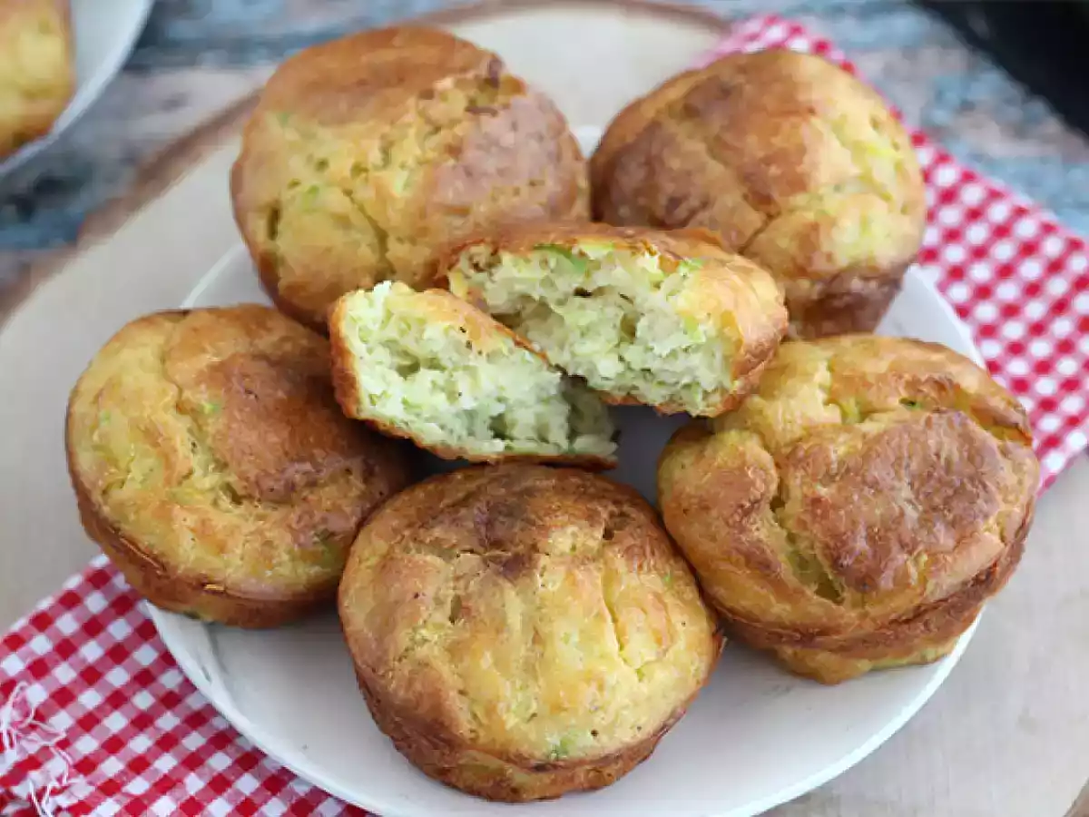 Muffiny z cukety a kozího sýra - foto 4