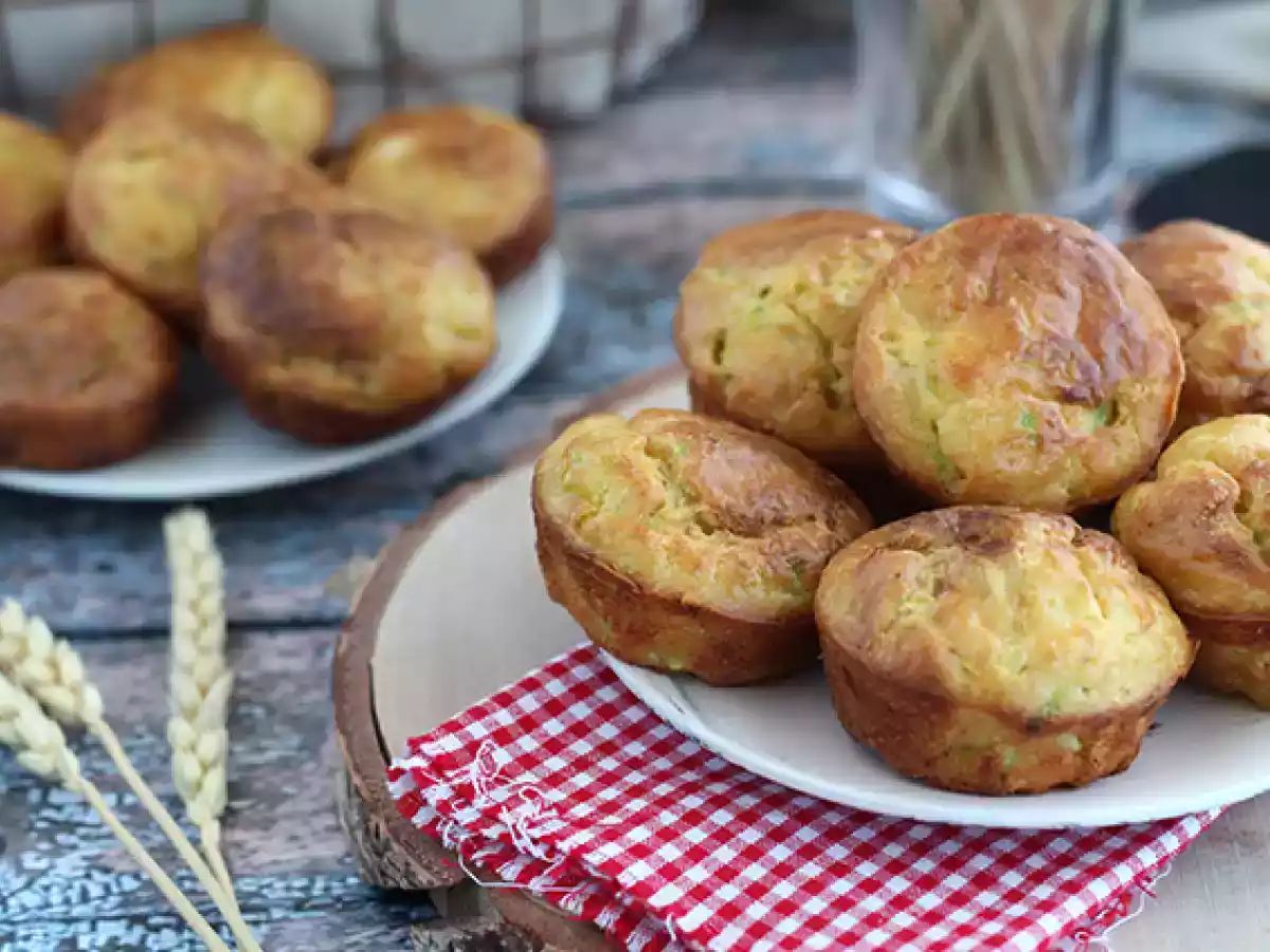 Muffiny z cukety a kozího sýra - foto 5