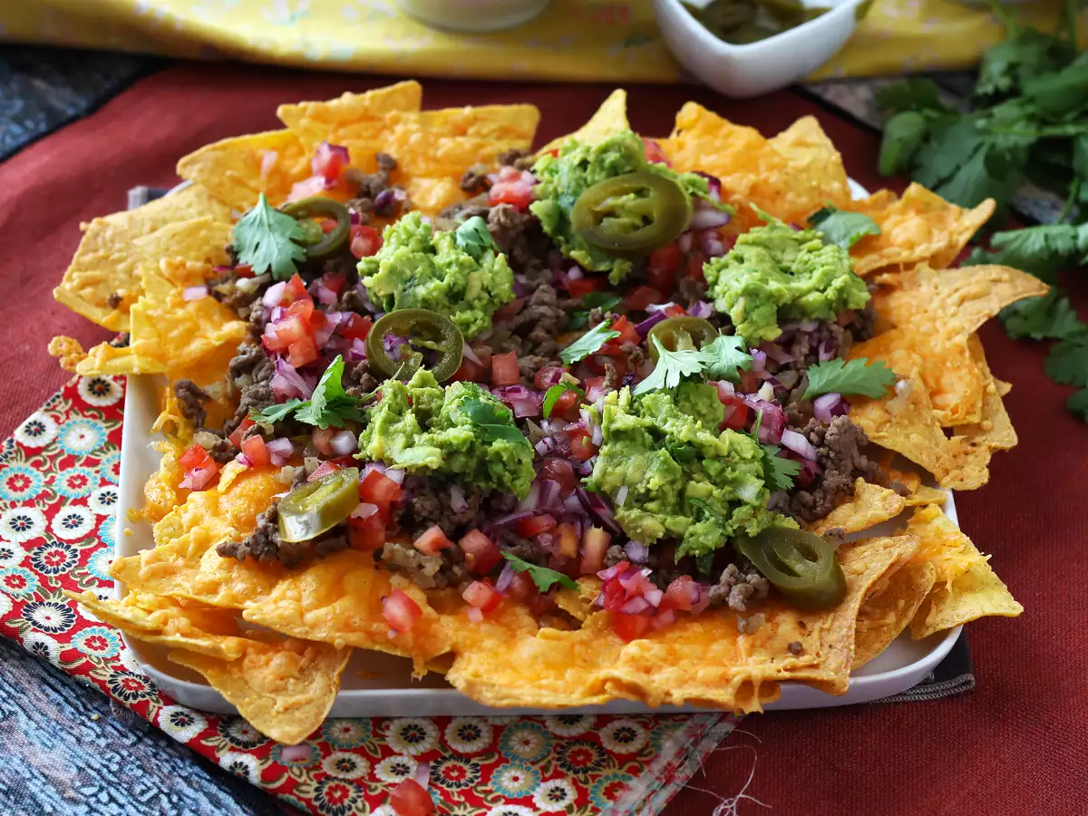 Nachos s náplní ideální pro aperitivní večeři! - foto 6