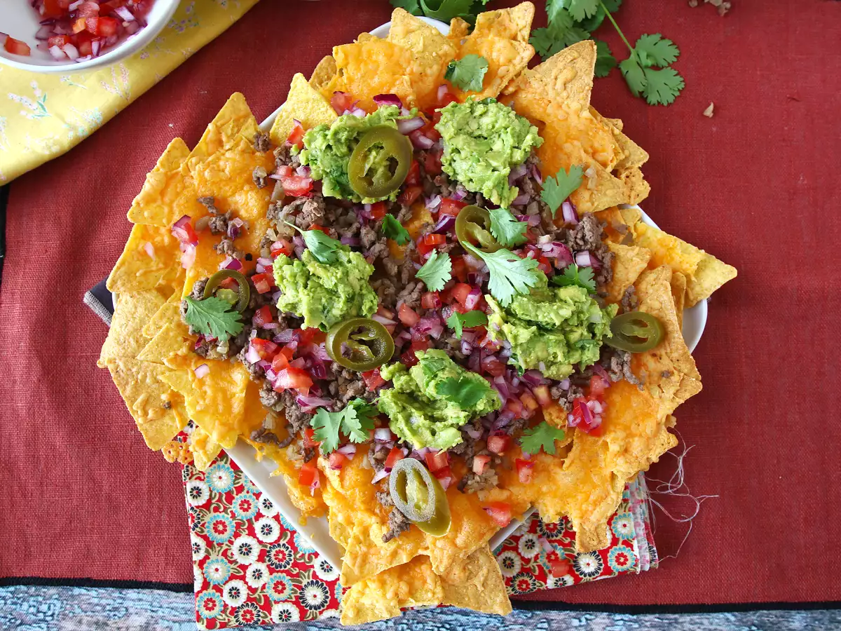 Nachos s náplní ideální pro aperitivní večeři! - foto 7
