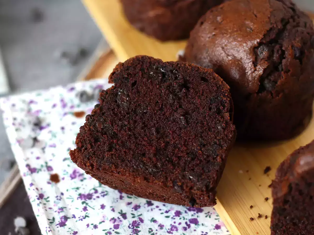 Nejlepší čokoládové muffiny: obří a krásně vláčné - foto 2