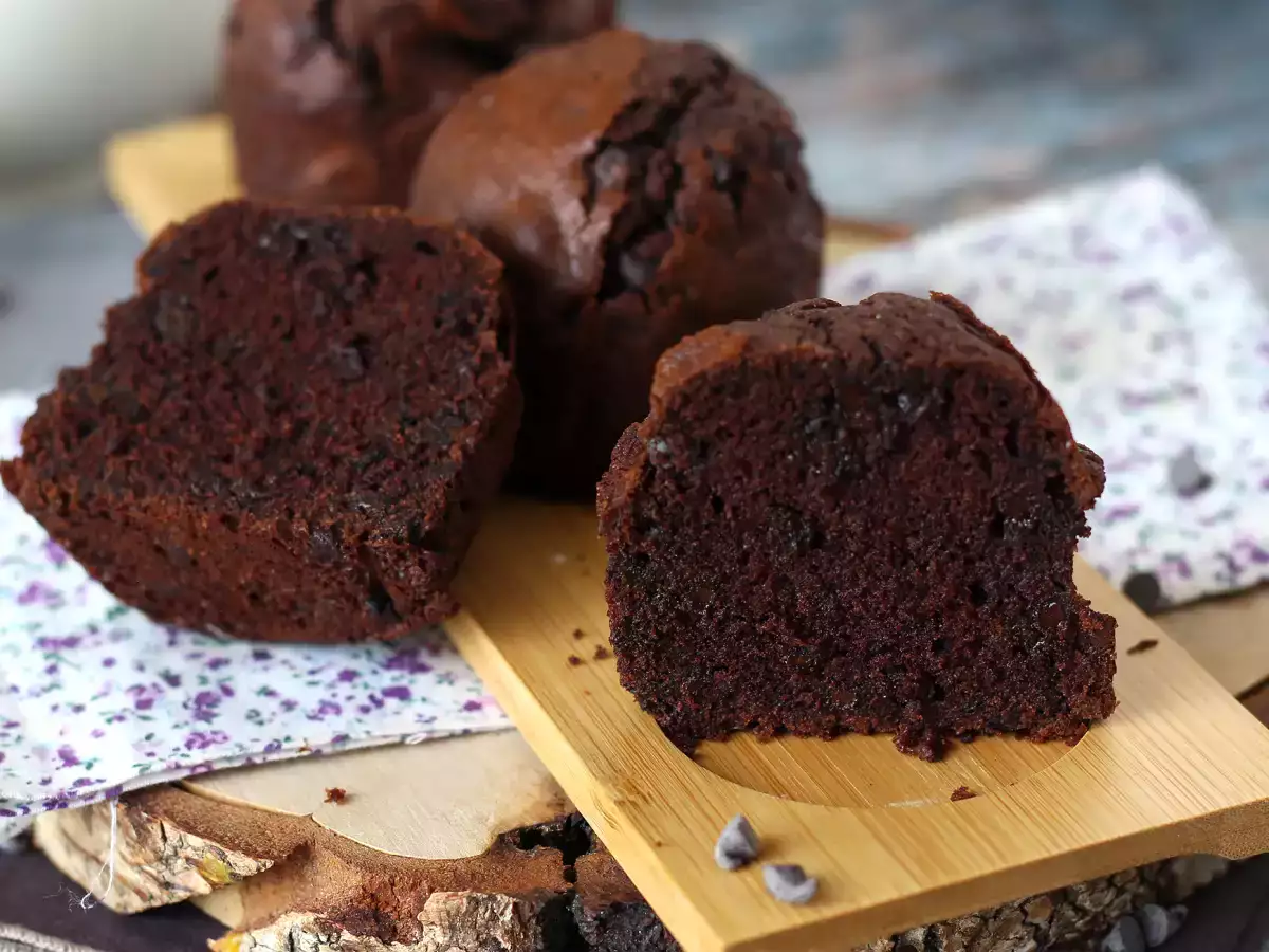 Nejlepší čokoládové muffiny: obří a krásně vláčné - foto 6