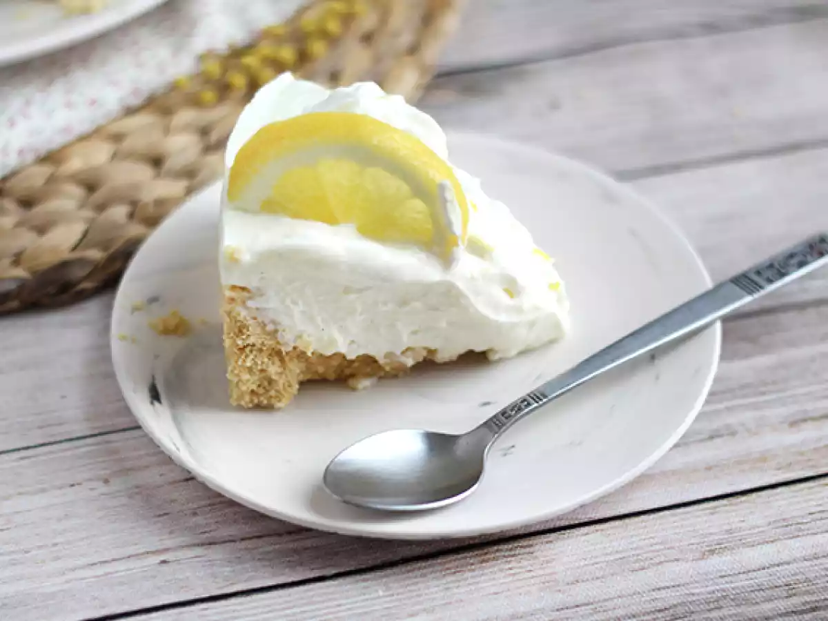 Nepečený citronový cheesecake - foto 6