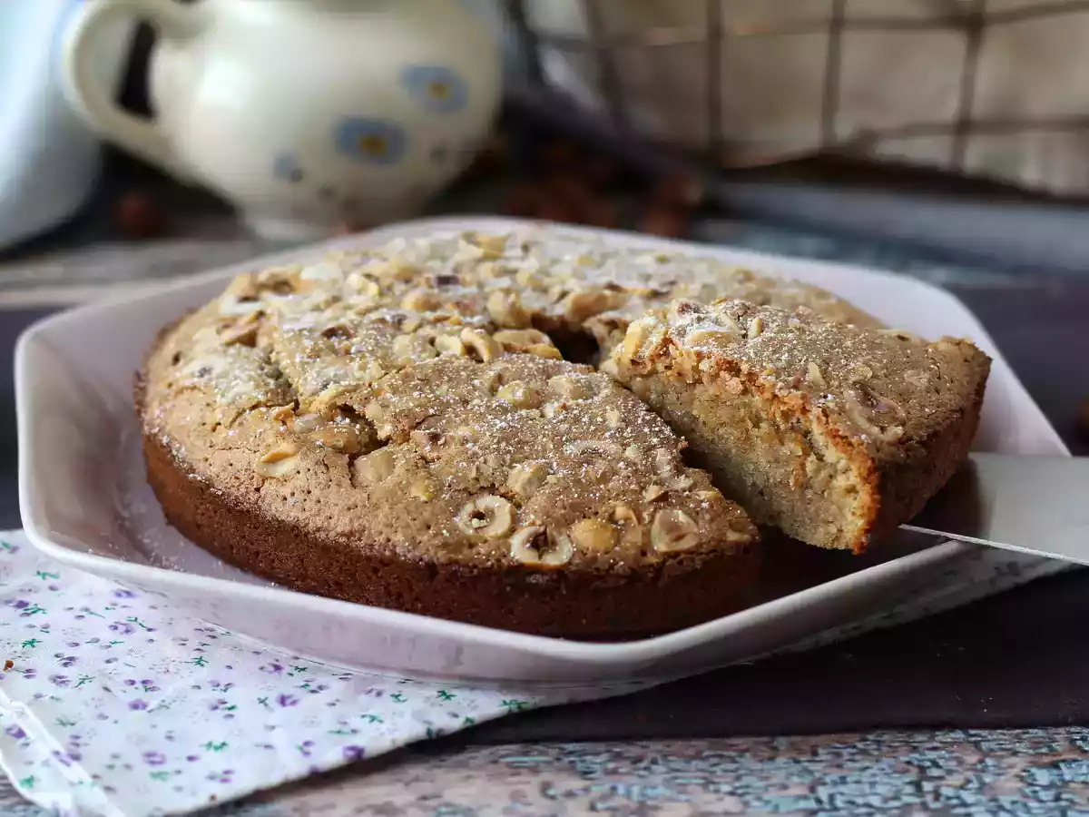 Noisetier, křupavý a rozplývající se oříškový dort z 5 ingrediencí!