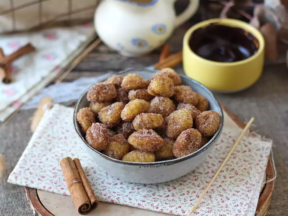 Noky ve stylu churros z horkovzdušné fritézy: skořicový dezert na zobání! - foto 2