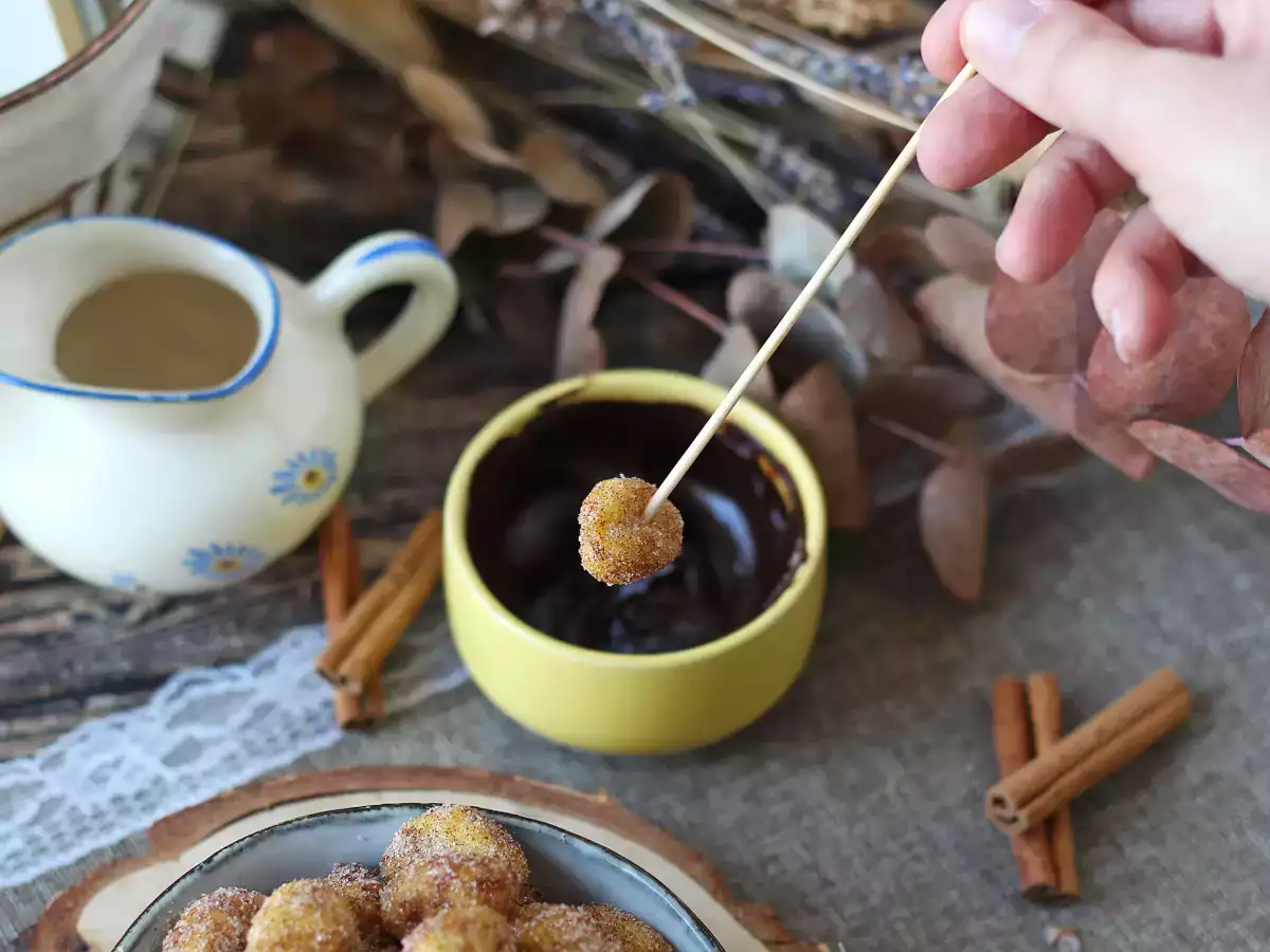Noky ve stylu churros z horkovzdušné fritézy: skořicový dezert na zobání! - foto 3