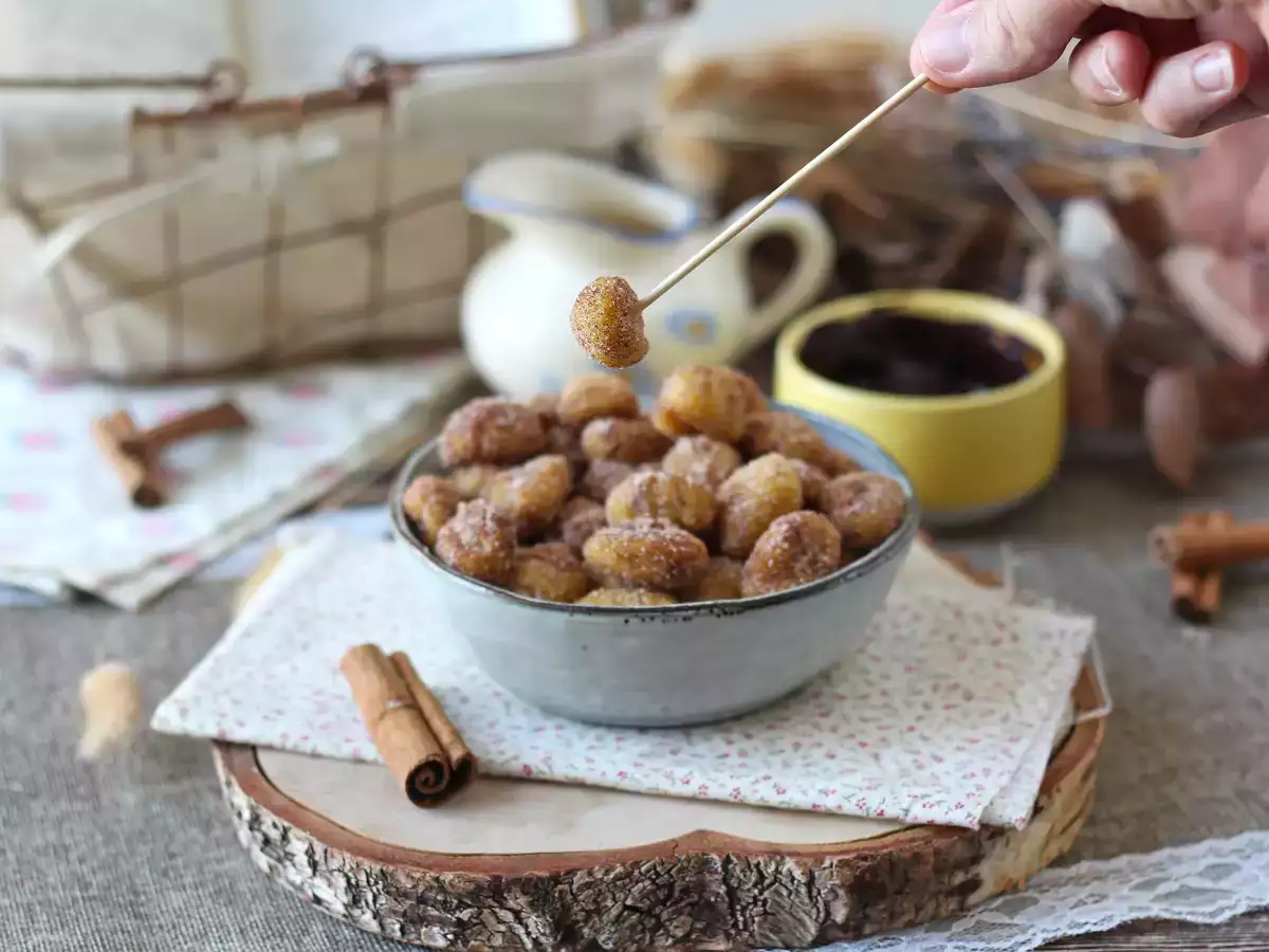 Noky ve stylu churros z horkovzdušné fritézy: skořicový dezert na zobání! - foto 5