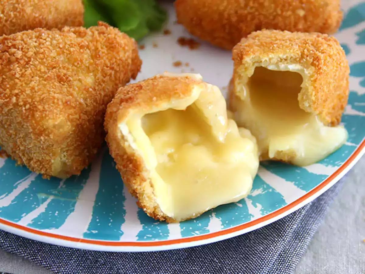 Obalovaný camembert: krémový uvnitř a křupavý na povrchu - foto 4