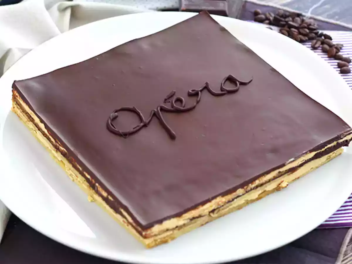 Opéra, recept krok za krokem