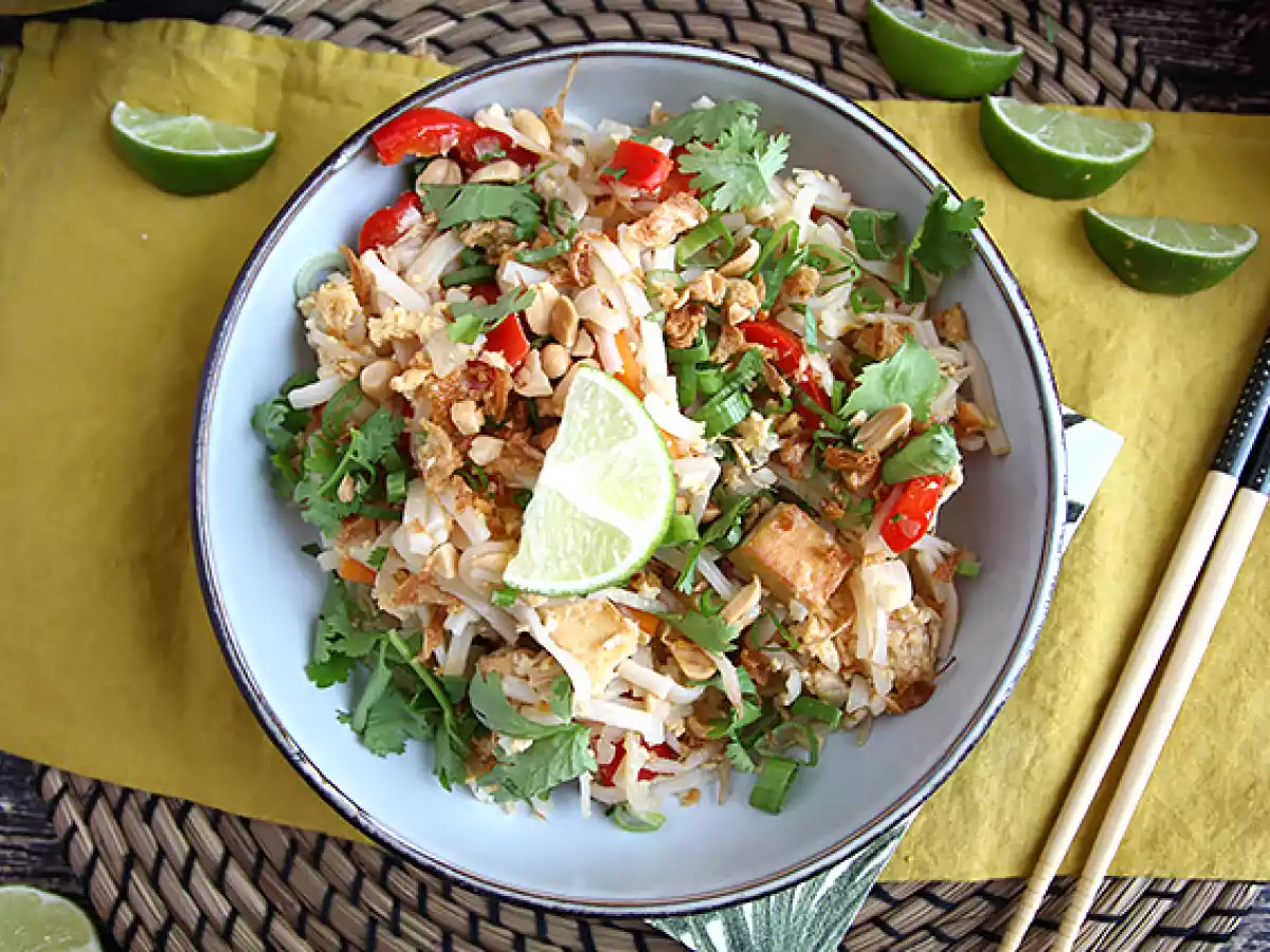 Pad thai s tofu - foto 3
